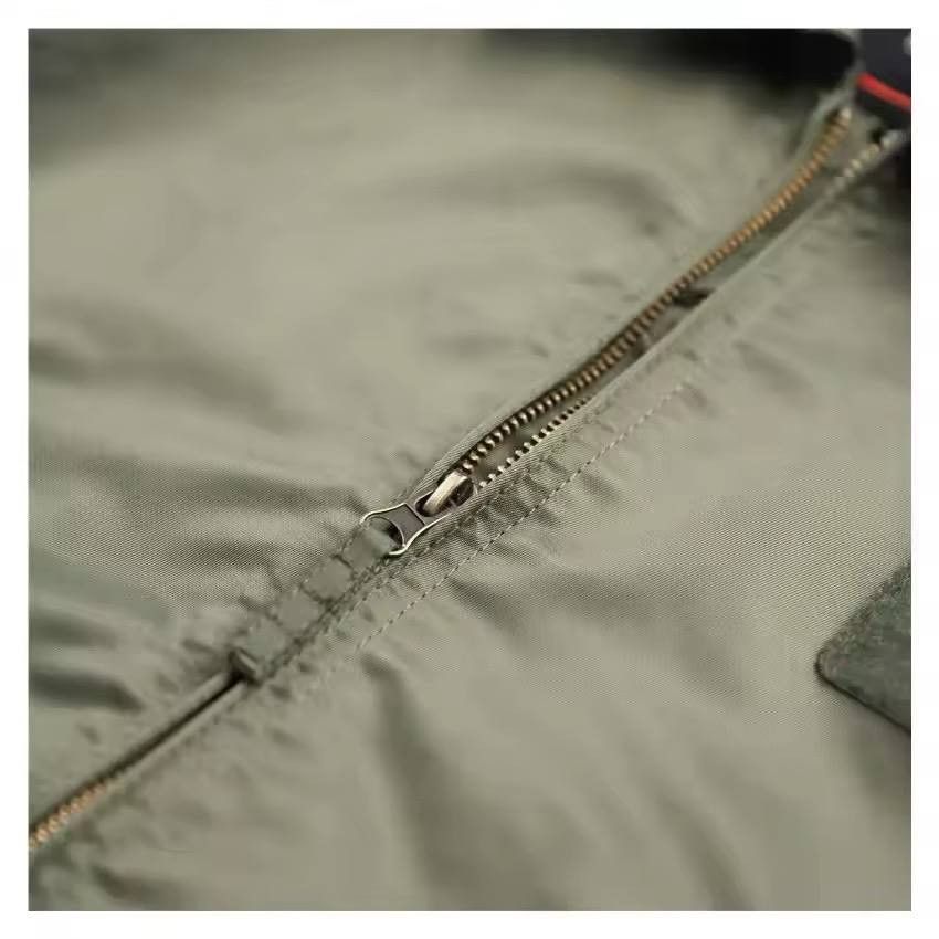 Japanese Brand × Vintage casual lightweight bomber with a patch pocket Size US L / EU 52-54 / 3 - 4 Thumbnail