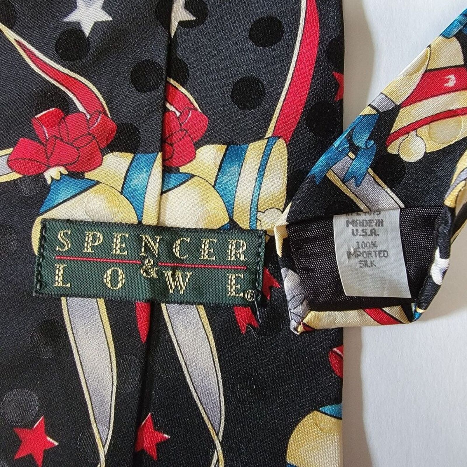 Other Spencer & Lowe Christmas Tie Bells, Ribbons & Ornaments Silk Size ONE SIZE - 4 Thumbnail