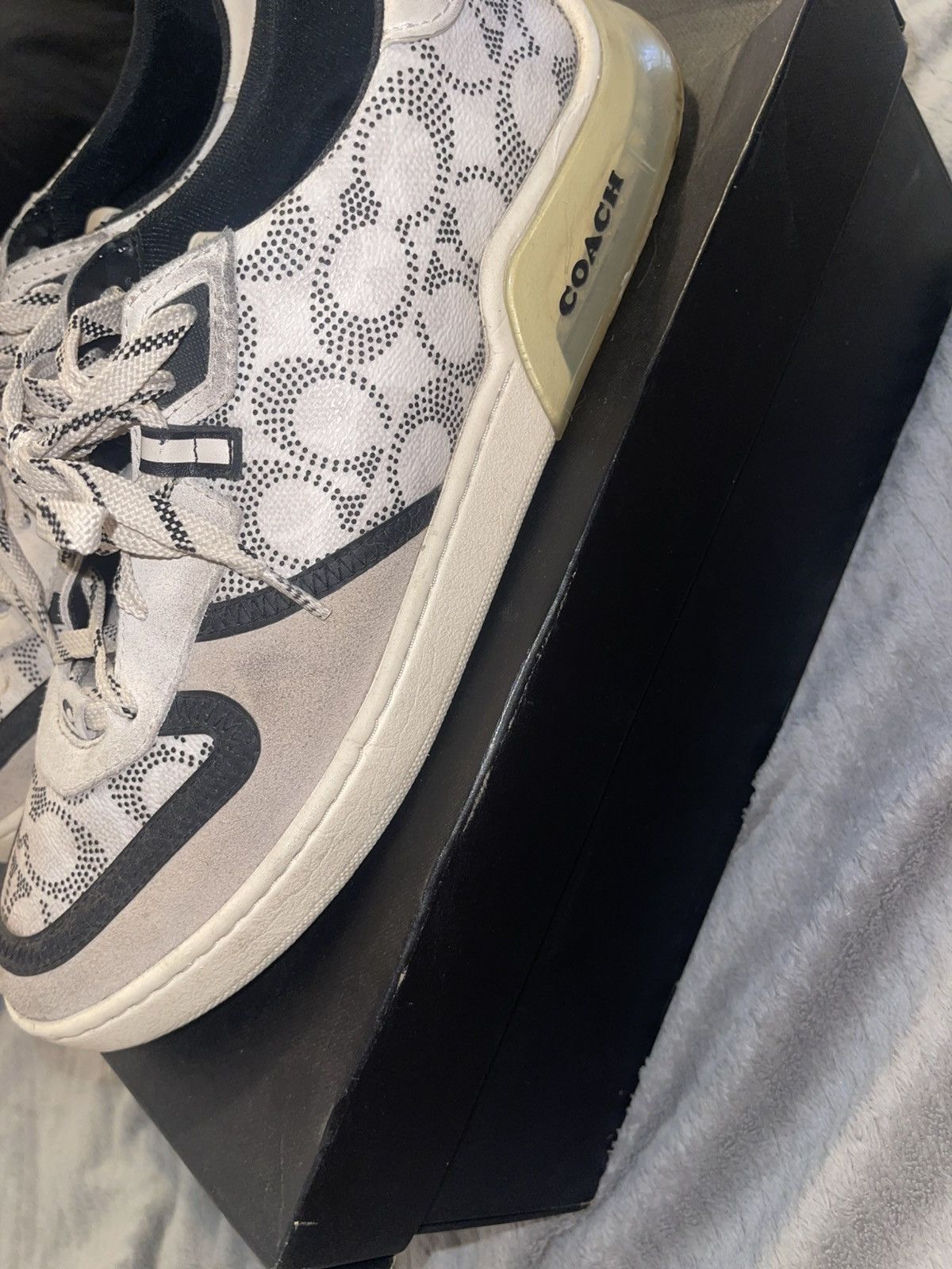 Coach Coach Sneakers Grey/Black 11.5 Size US 11.5 / EU 44-45 - 7 Thumbnail