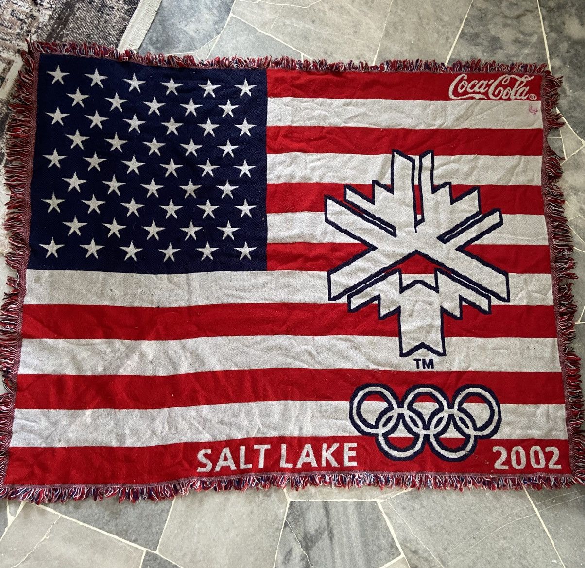Coca Cola × USA Olympics × Vintage Vintage Coca-Cola USA Flag Size ONE SIZE - 1 Thumbnail