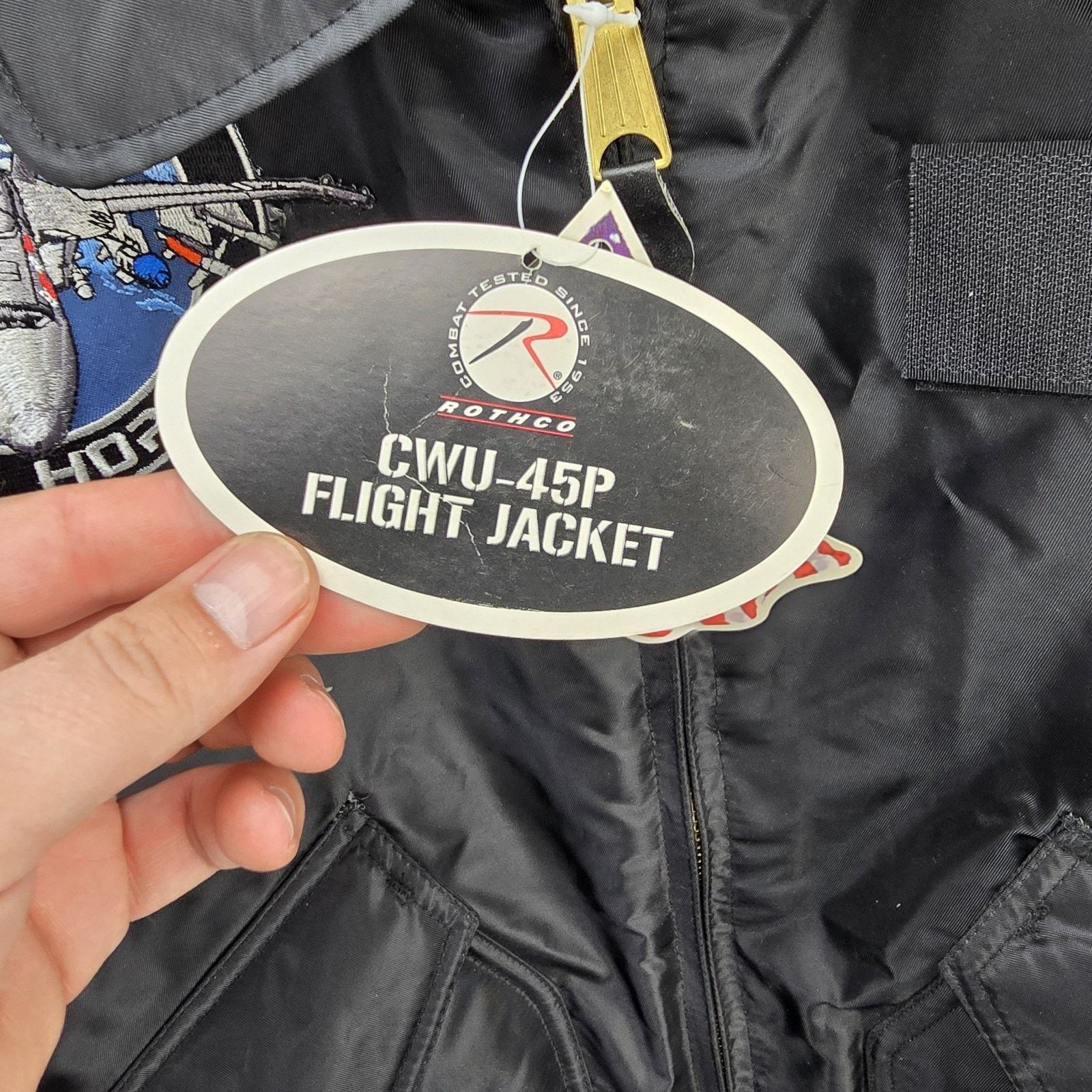 Rothco Rothco Flyer Intermediate CWU-45P Flight Jacket Medium FLAWS Size US M / EU 48-50 / 2 - 7 Thumbnail