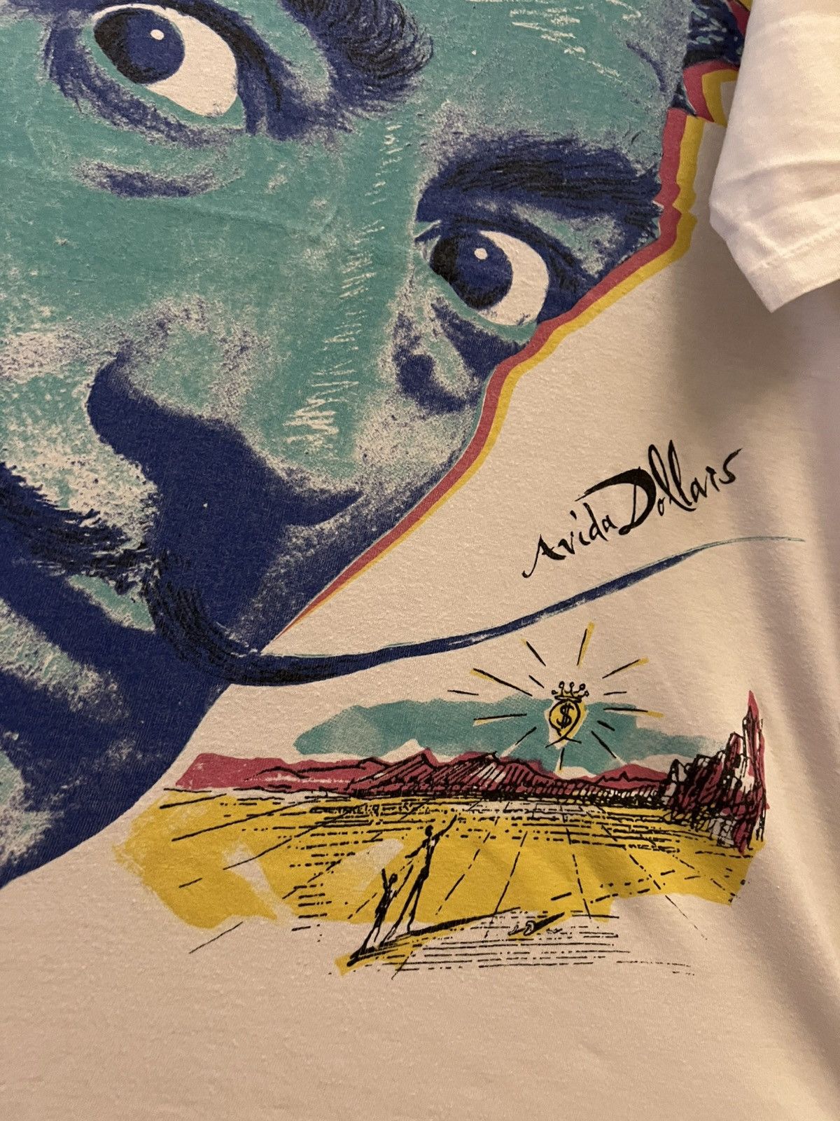 Band Tees × Japanese Brand × Vintage *SOLD* CLONES Salvador Dali