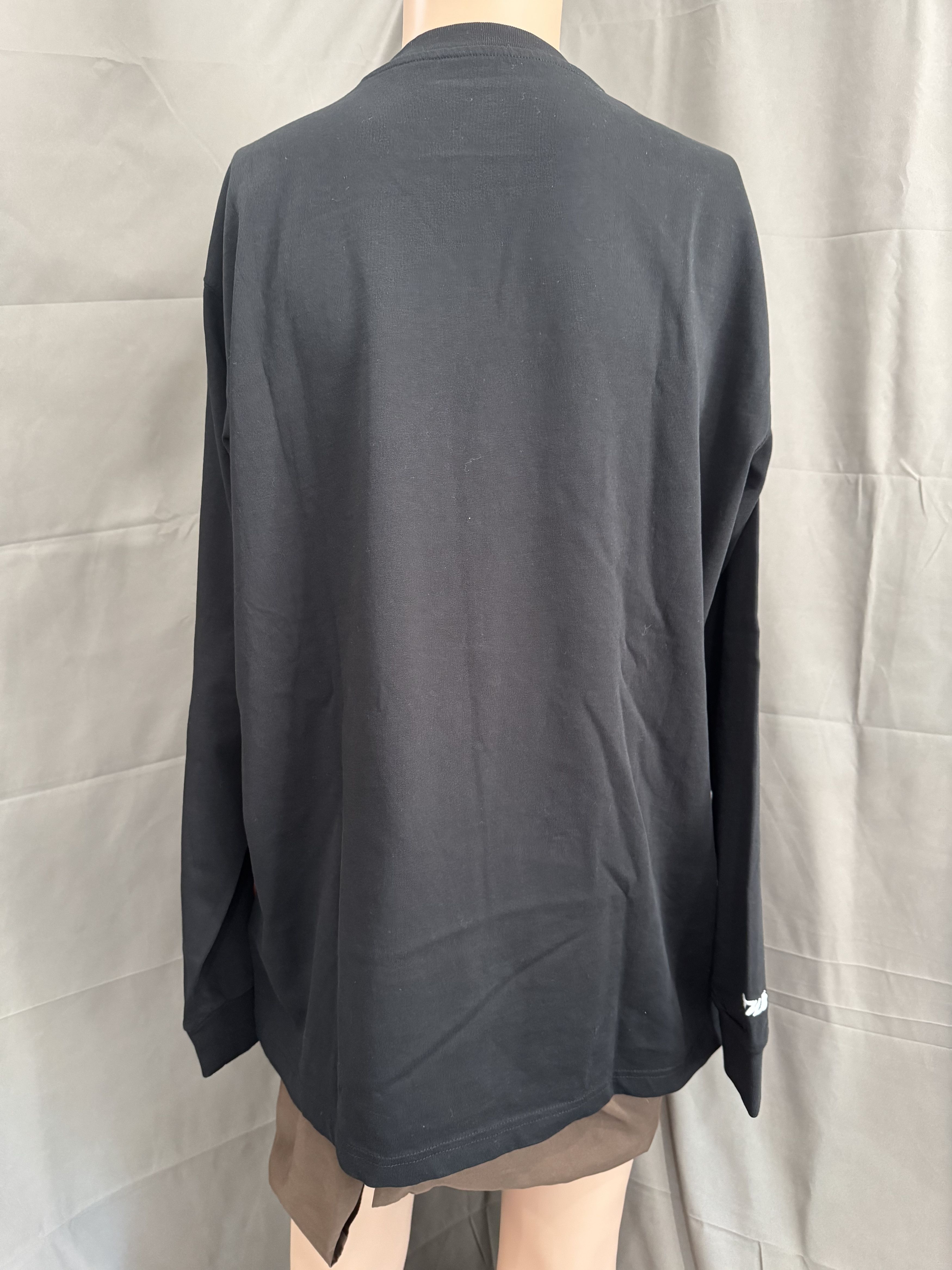 Heron Preston Heron Preston Black Graphic Long Sleeve Shirt Size Small Size US S / EU 44-46 / 1 - 7 Thumbnail