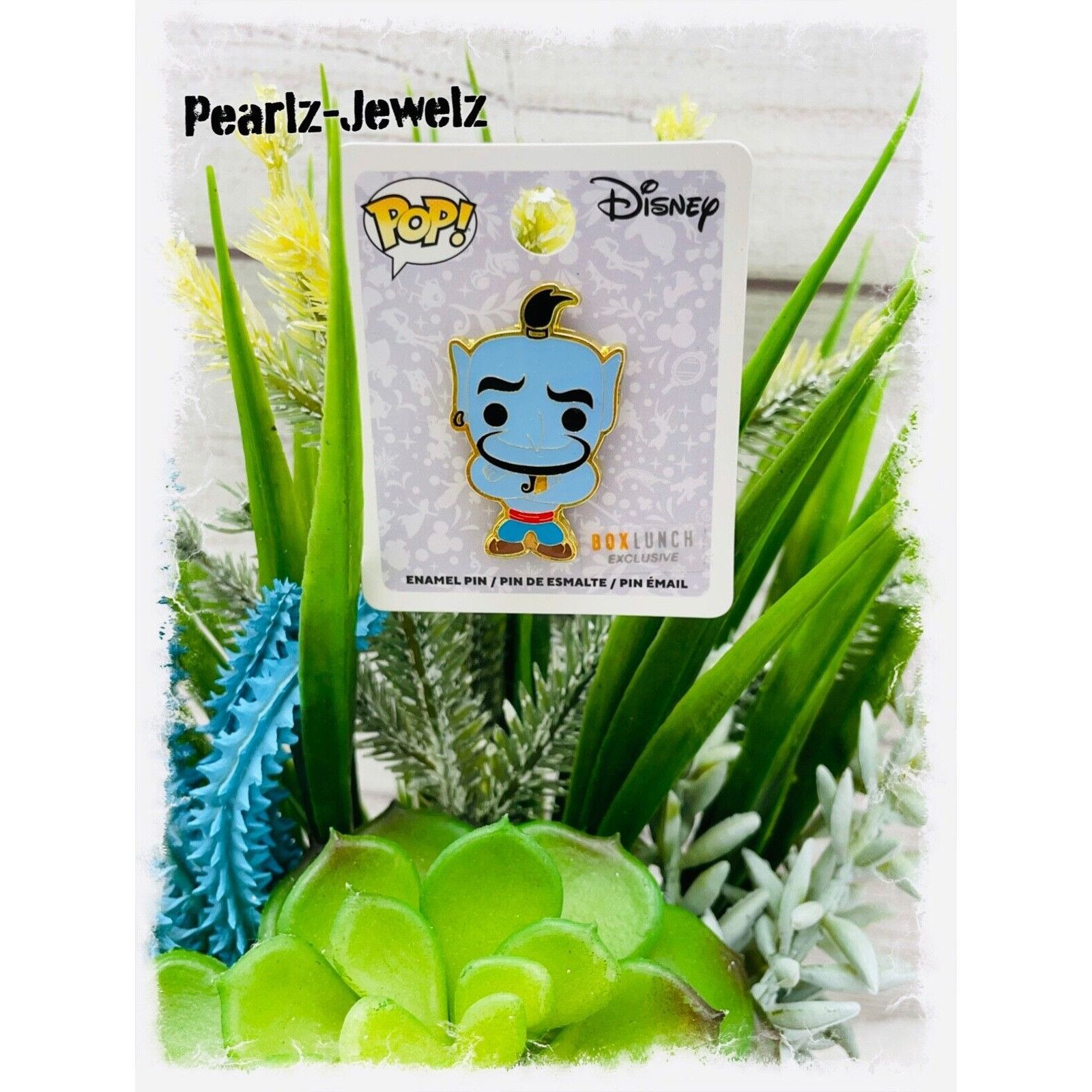 Disney Funko POP Disney Aladdin & Genie 1.5" Enamel Trading Pin Box Size ONE SIZE - 1 Preview