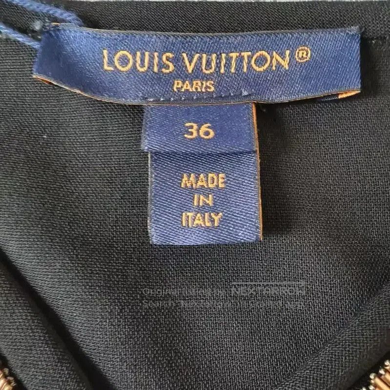 Other Louis Vuitton Black Wool Dress with Fringe Detail . Size XS / US 0-2 / IT 36-38 - 4 Thumbnail