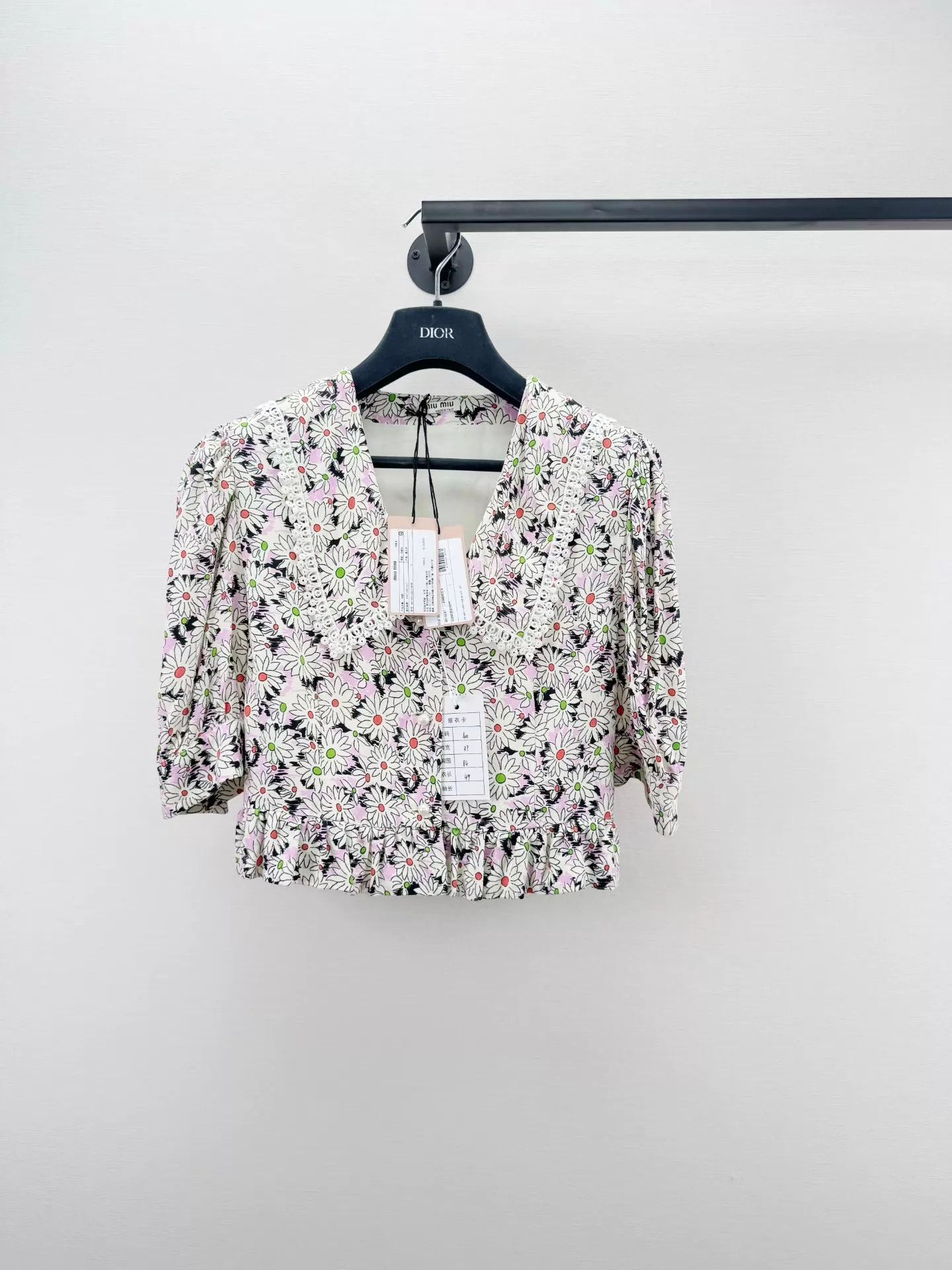 Miu Miu MIU MIU AUTHENTIC NEW UNWORN SHIRT SIZE 40 Size S / US 4 / IT 40 - 1 Thumbnail