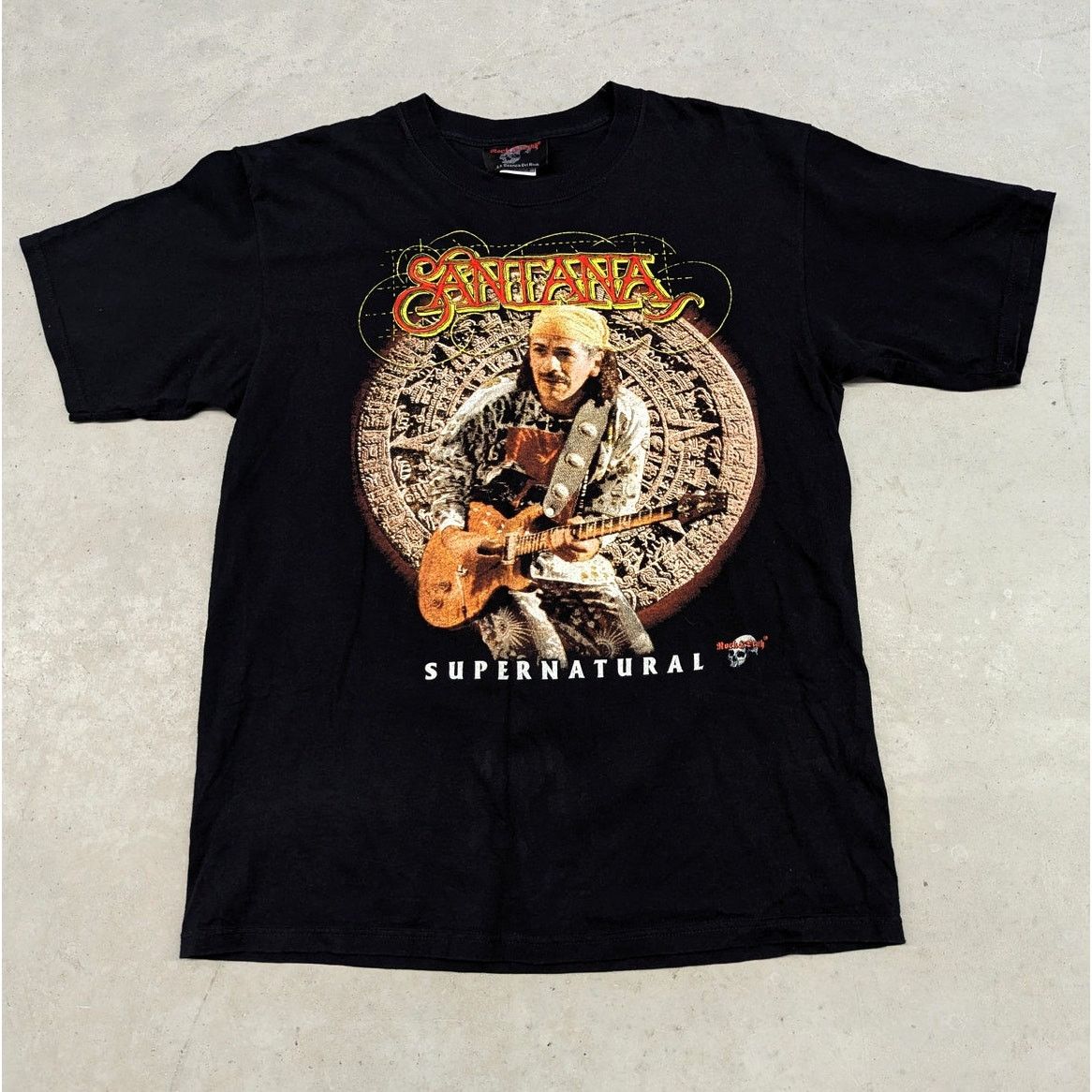 Band Tees × Vintage Vintage Rock and Death Carlos Santana Supernatural t-shirt Size US L / EU 52-54 / 3 - 1 Thumbnail