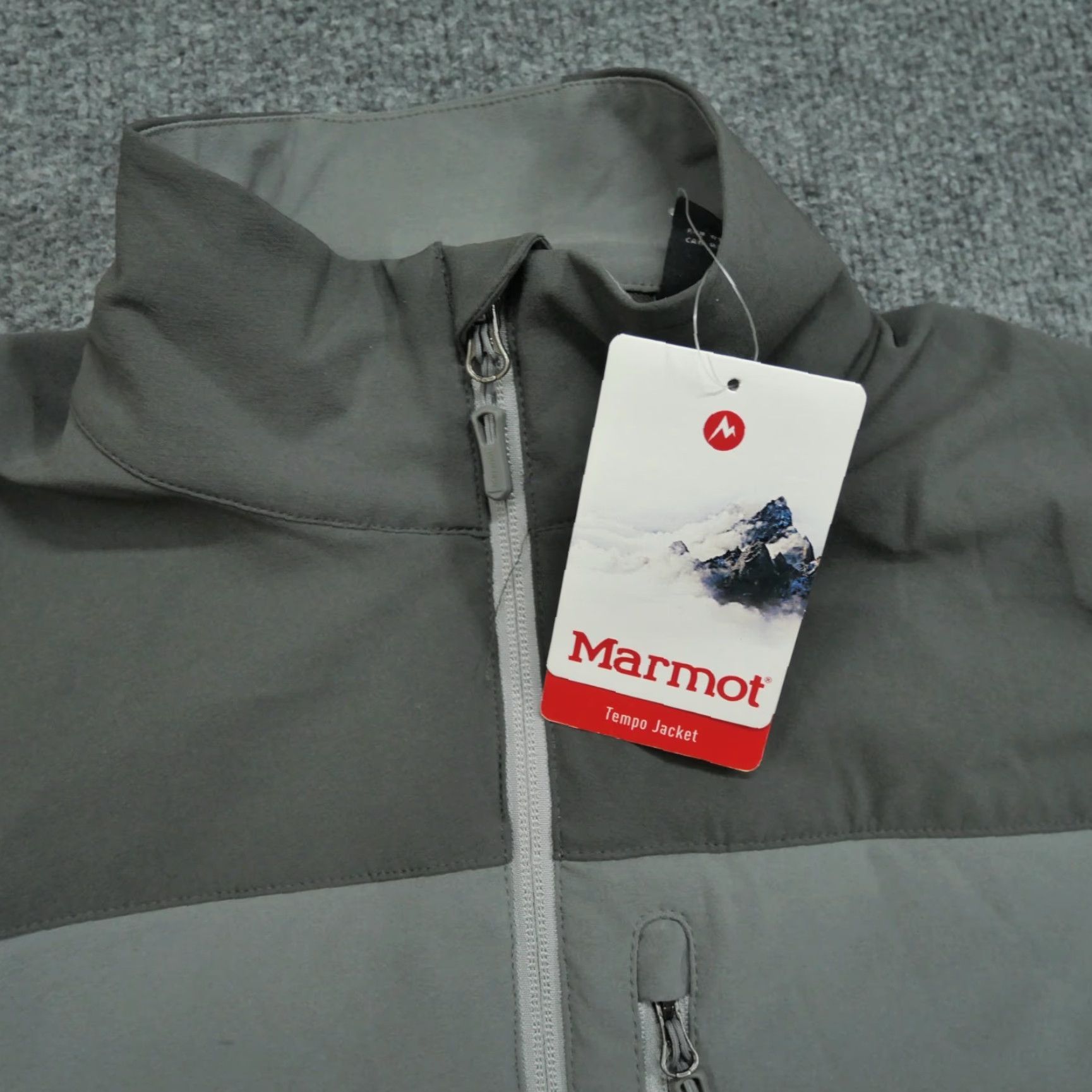 Marmot Marmot Jacket Mens M Grey Full Zip Tempo M3 Outdoors Casual Size US M / EU 48-50 / 2 - 3 Thumbnail