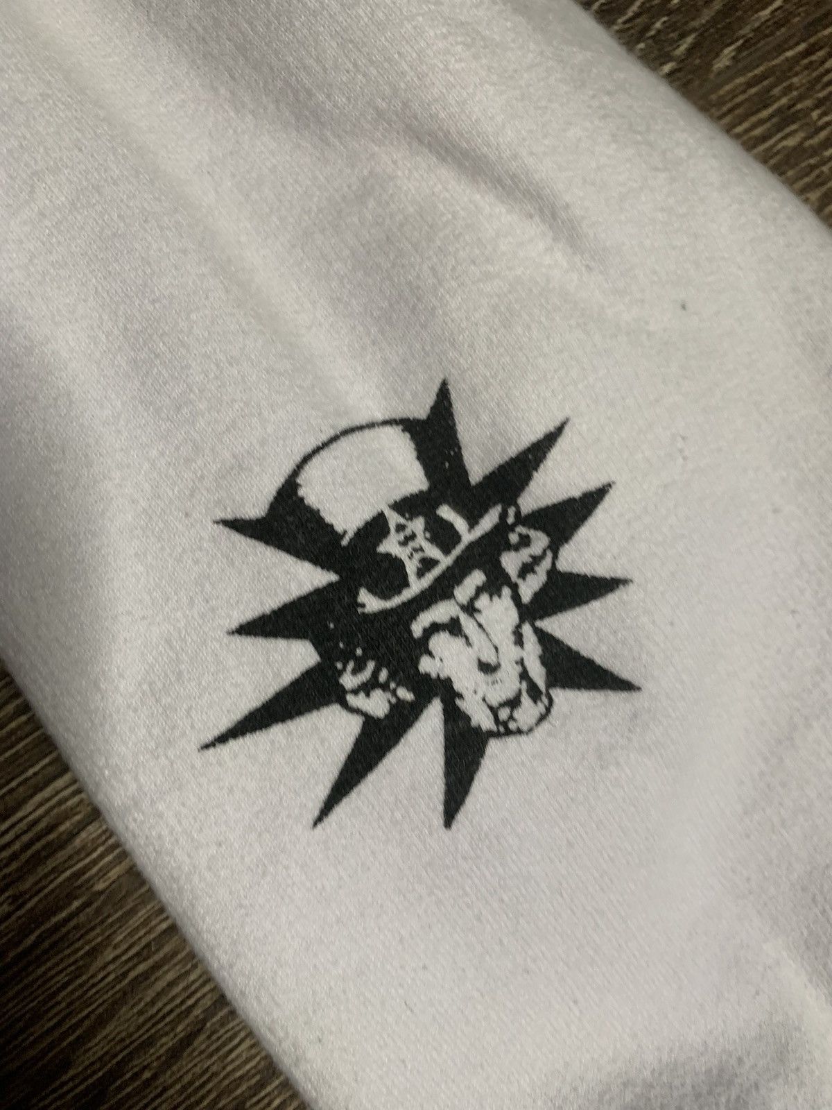 Band Tees × Designer Die Young Hoodie in White Size US L / EU 52-54 / 3 - 3 Thumbnail