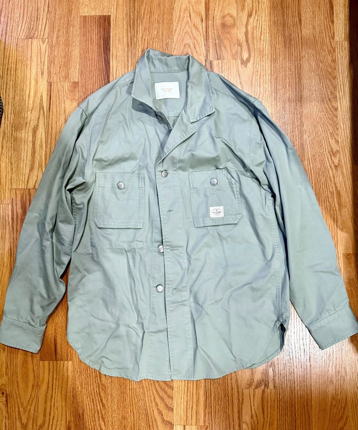 Aime Leon Dore Aimé Leon Dore Twill Overshirt Size US S / EU 44-46 / 1 - 1 Thumbnail