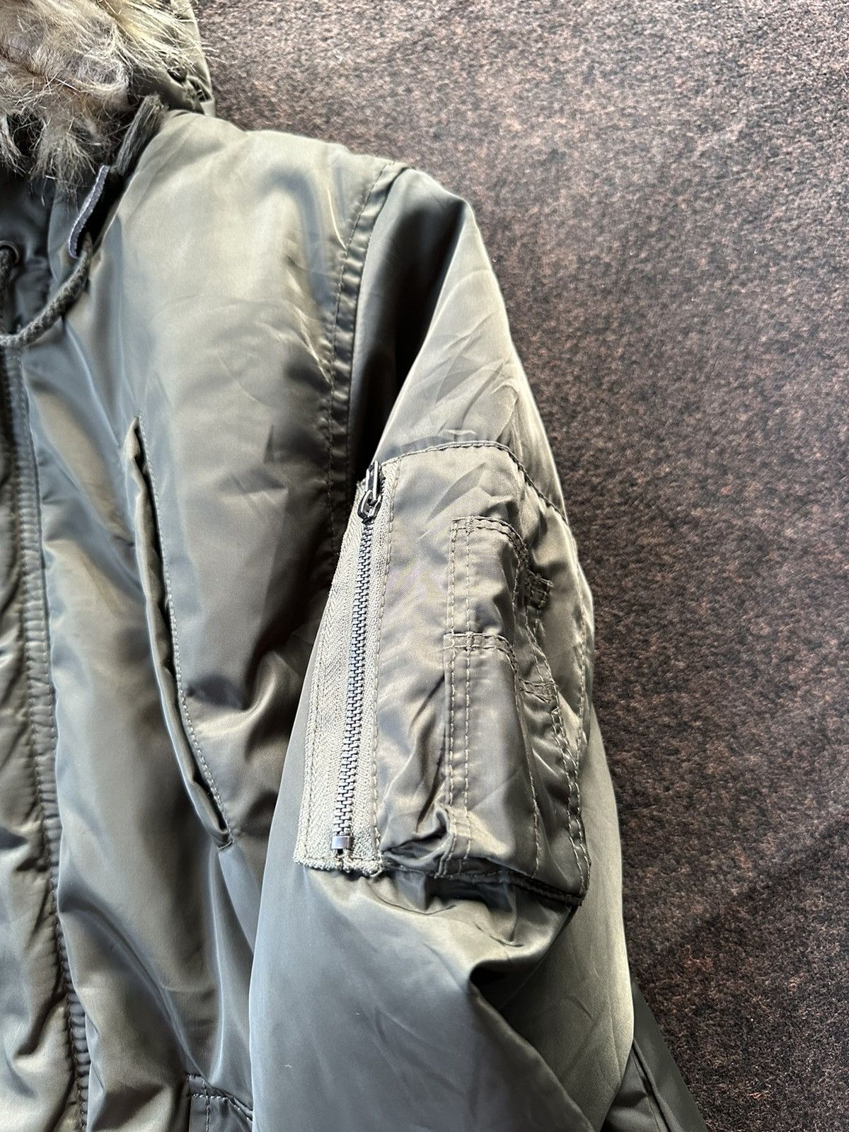 If Six Was Nine Fur Bomber Jacket Ifsixwasnine Japanese Style Z67 Size US S / EU 44-46 / 1 - 6 Thumbnail