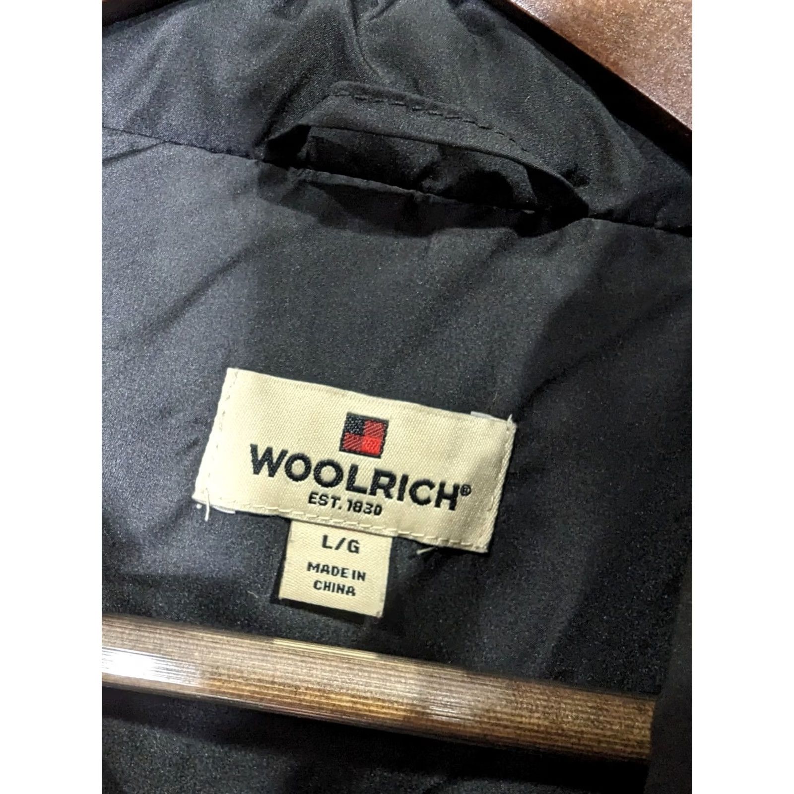 Vintage Woolrich Quilted Down Puffer Vest Womens Large Black Riding Equestrian Jacket Size L / US 10 / IT 46 - 5 Thumbnail