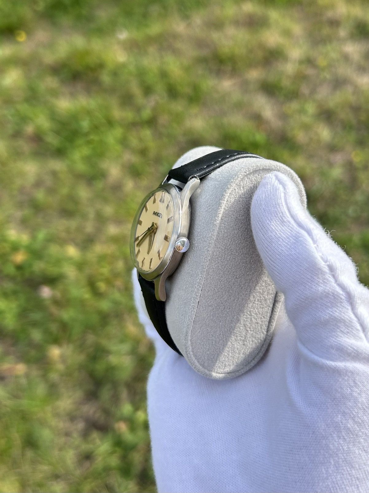 Vintage Vintage Watch Raketa Soviet USSR Mechanical Wristwatch 1950s Size ONE SIZE - 16 Thumbnail