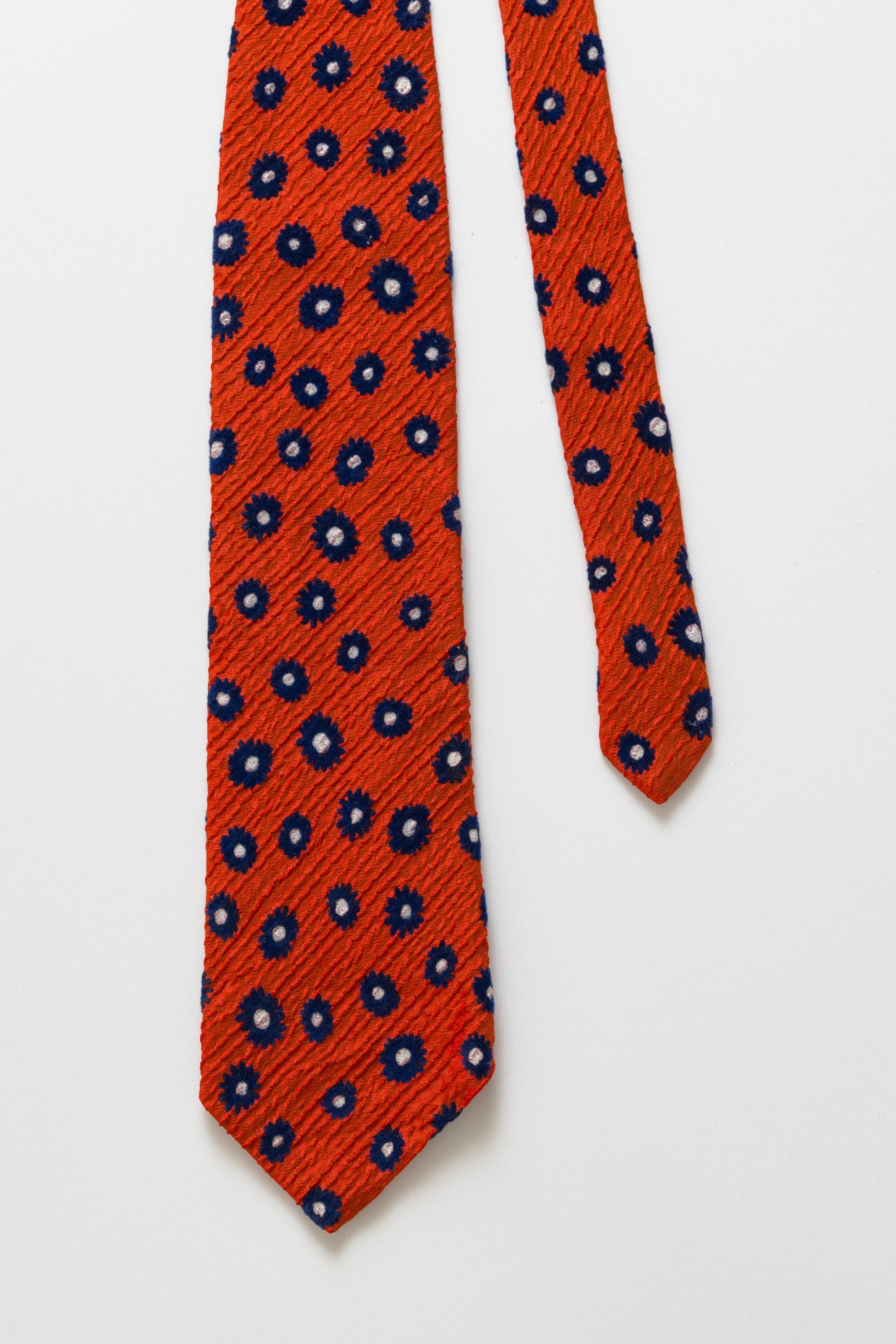 Kenzo KENZO HOMME Tie abstract floral pattern flowers 036 Size ONE SIZE - 3 Thumbnail