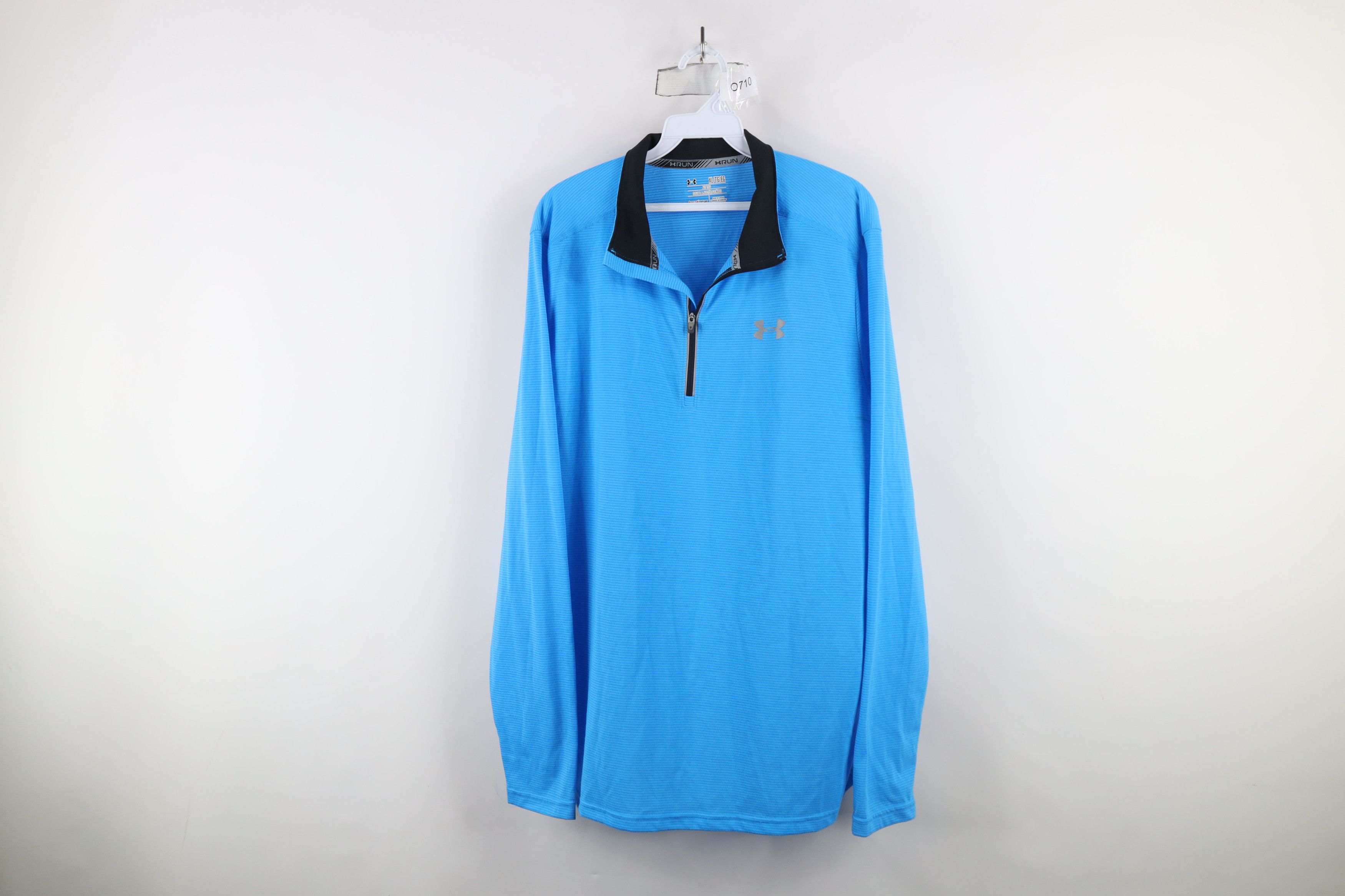 Under Armour × Vintage New Under Armour Striped Half Zip Pullover Top Jacket Blue Size US XL / EU 56 / 4 - 1 Thumbnail