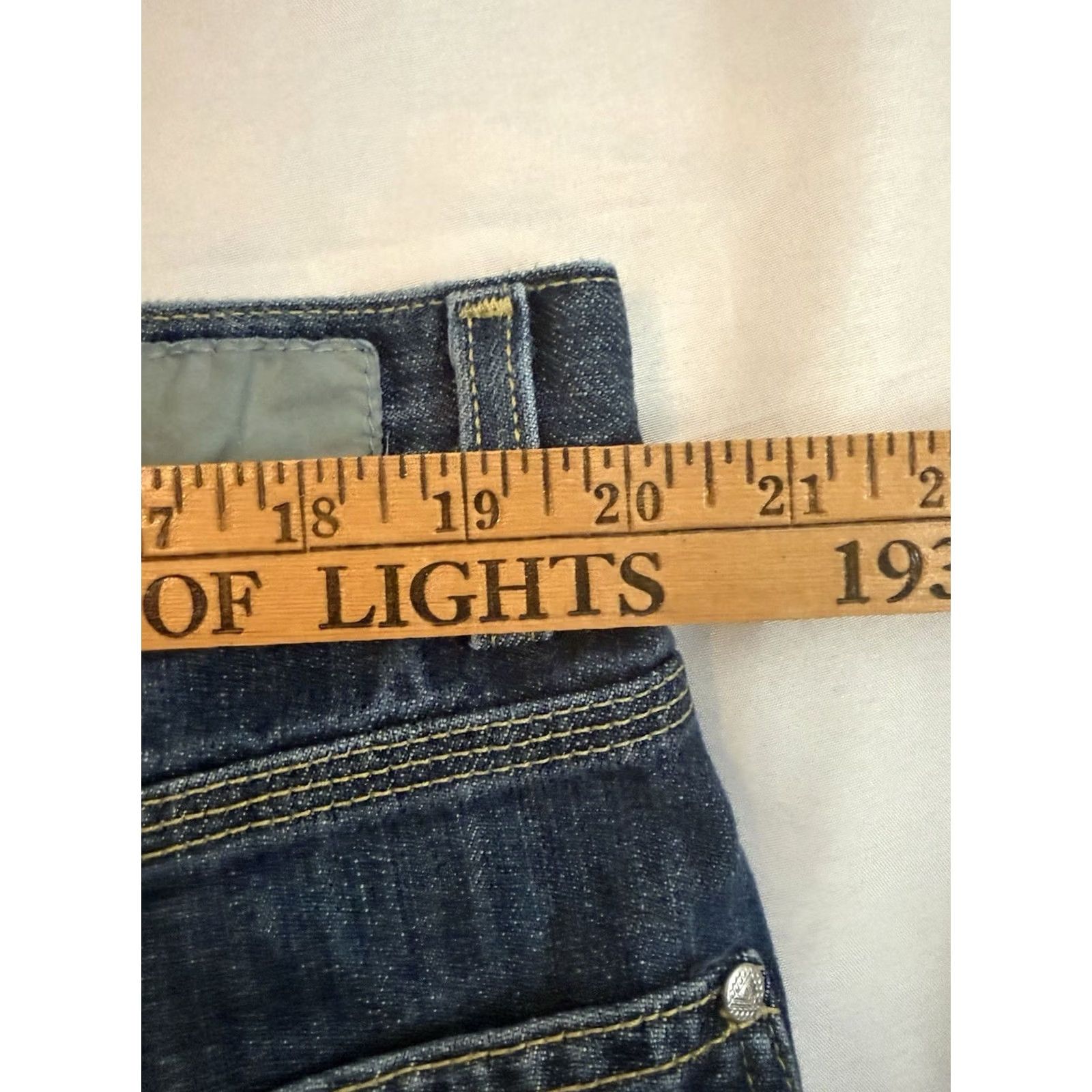 Denime VINTAGE SilverTab Mens Jeans Shorts Size 40 Denim Baggy Carpenter 90s Grunge Blue"} Size US 40 / EU 56 - 5 Thumbnail