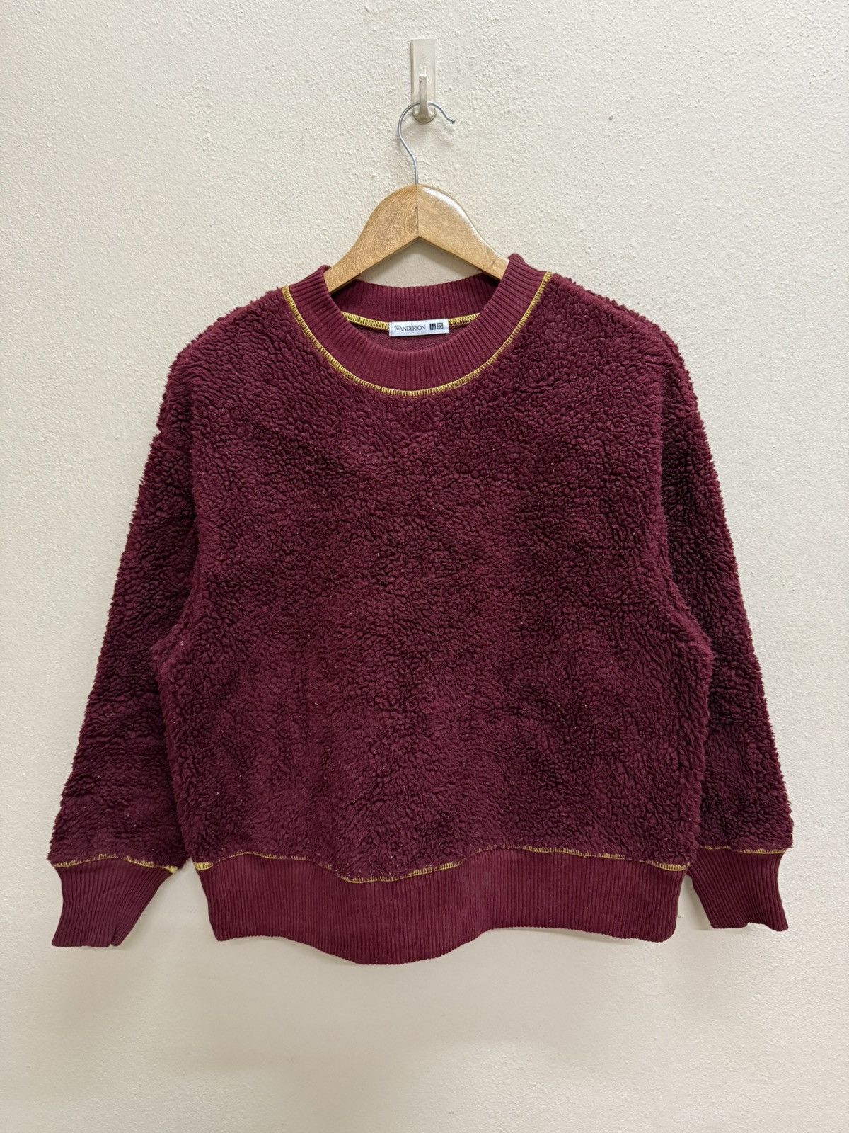 JW Anderson × Japanese Brand × Uniqlo Uniqlo X J.W Anderson Fleece Sherpa Sweatershirt Size S / US 4 / IT 40 - 12 Thumbnail