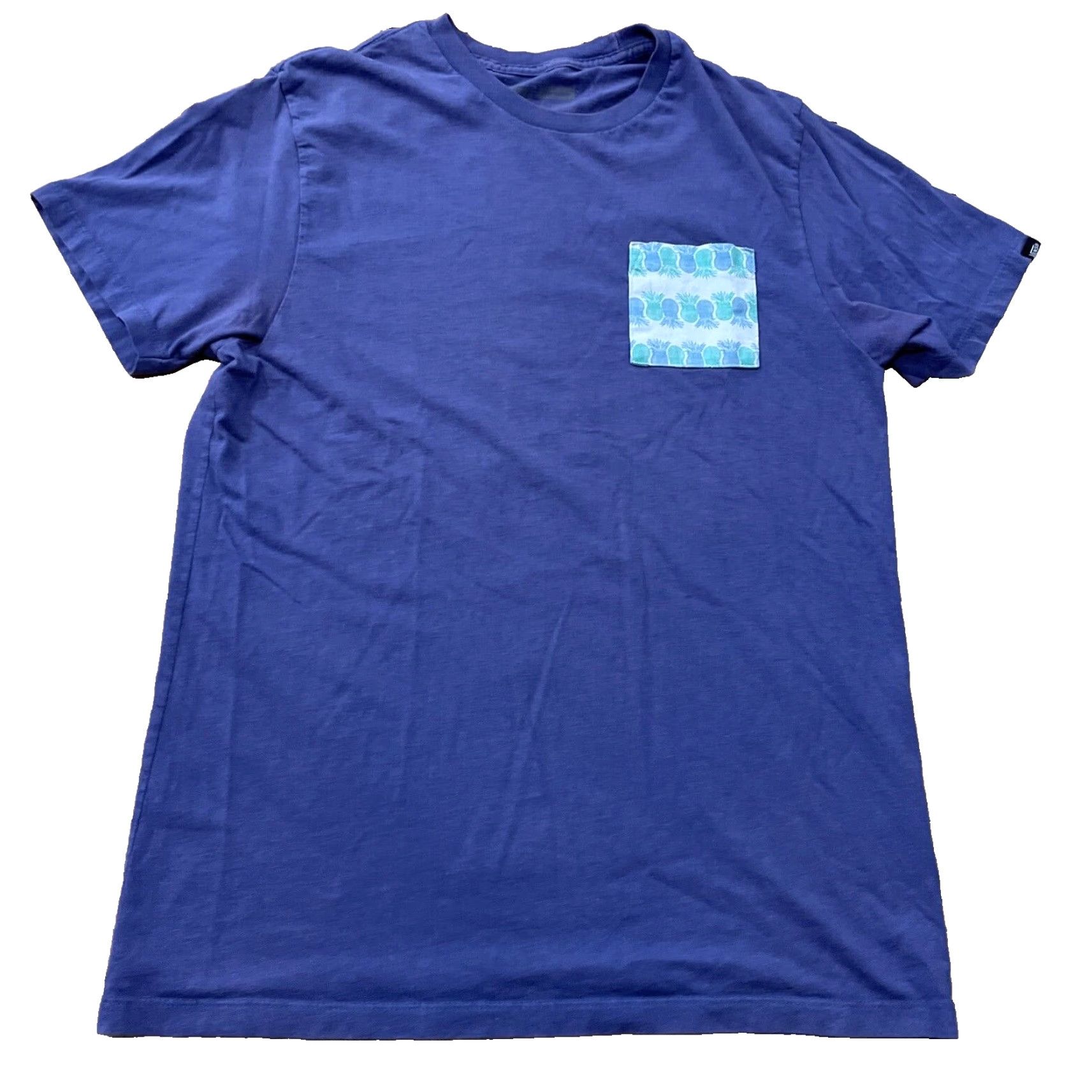 Vans VANS Hawaiian Pocket y2k Shirt Men M Purple Pineapple Beach Surf Skate Logo Tee Size US M / EU 48-50 / 2 - 2 Thumbnail