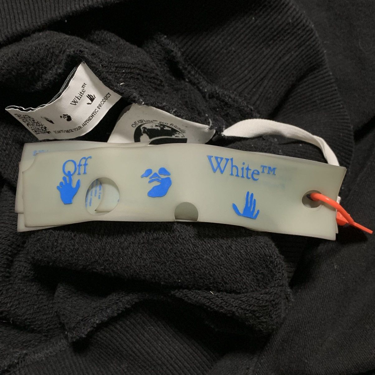 Off-White Off White XS Black Sweatshirt Crewneck Off Logo Short Virgil Size US XS / EU 42 / 0 - 13 Thumbnail