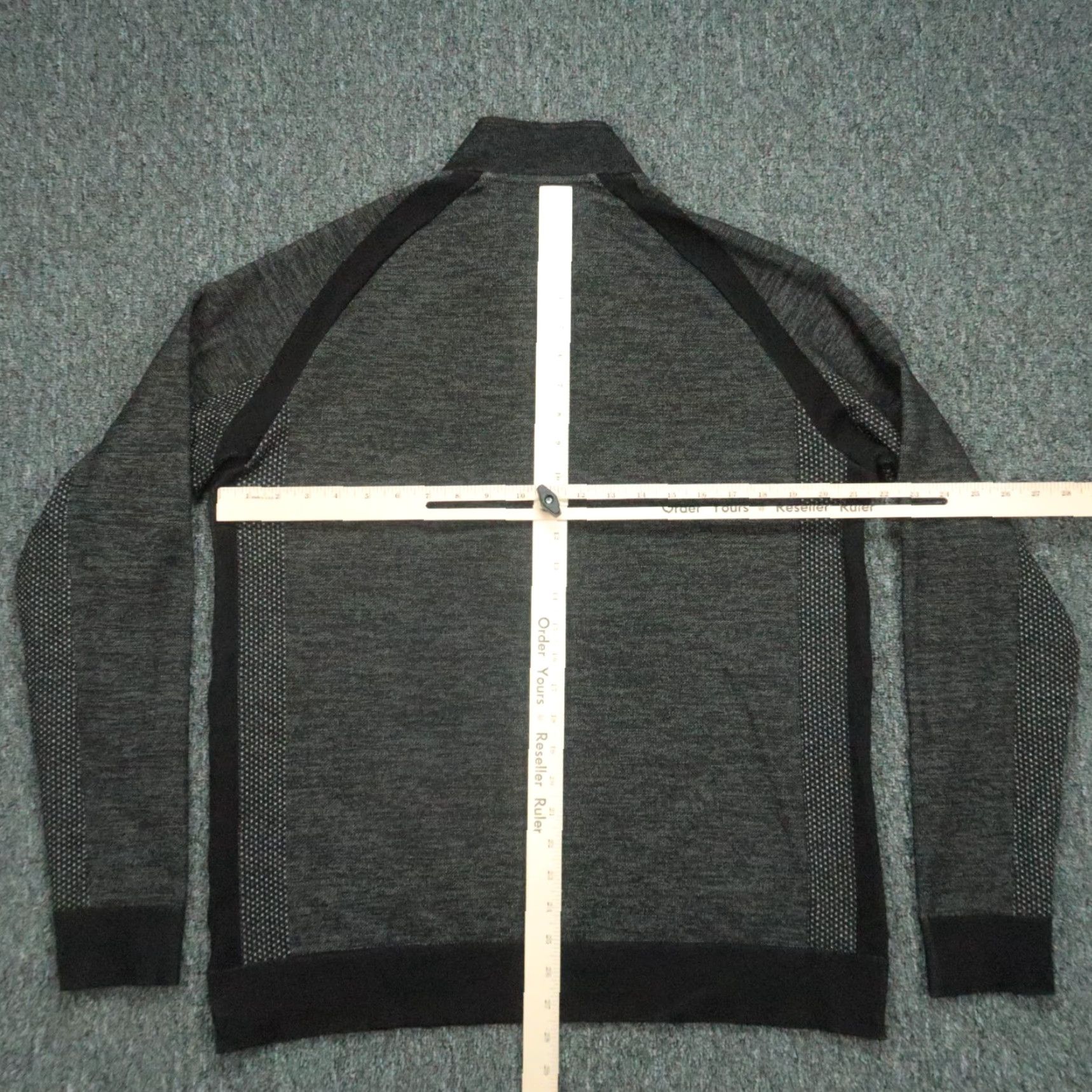 Vintage Proof Pullover Men XL Gray Black 1/4 Zip Performance Jacket Shirt Size US XL / EU 56 / 4 - 5 Thumbnail