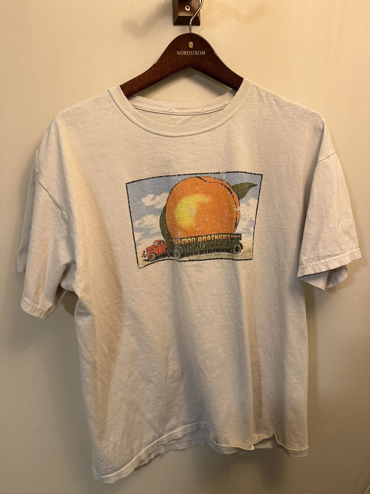 Vintage RARE 70s ALLMAN BROTHER TEE Size US L / EU 52-54 / 3 - 1 Thumbnail