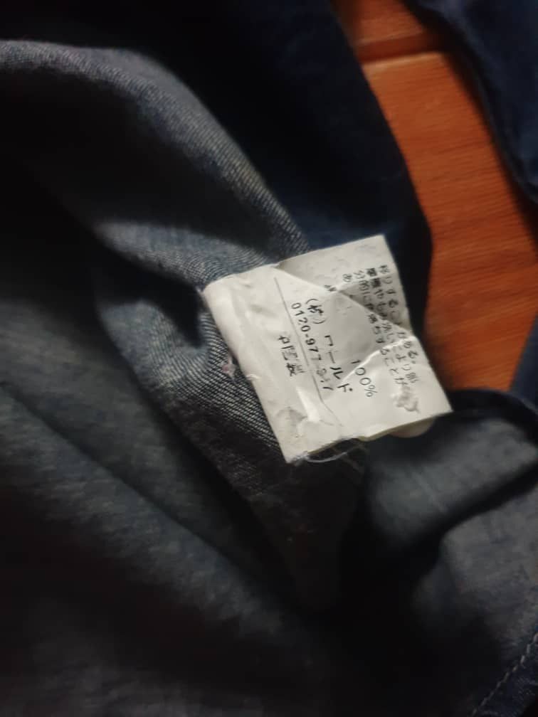 If Six Was Nine 💥Takeo kikuchi Japanese brand chambray shirt Size US M / EU 48-50 / 2 - 4 Thumbnail