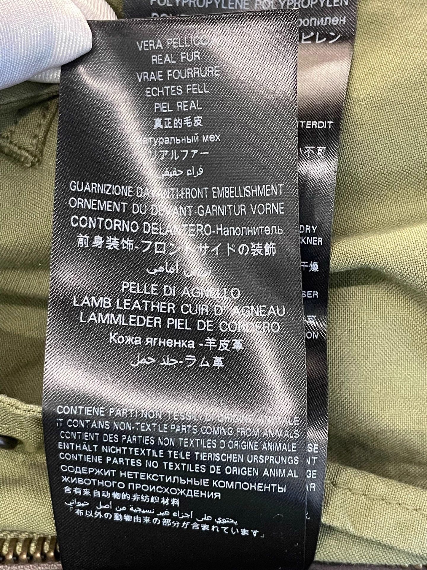 MR & MRS ITALY Mr&Mrs Italy military green mid fox-fur lining XS Size XS / US 0-2 / IT 36-38 - 8 Thumbnail