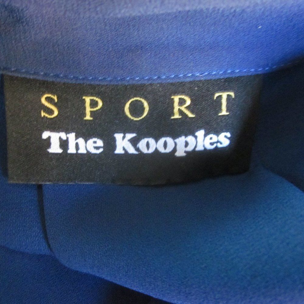 The Kooples The Kooples Sport Blue Blouse Size M / US 6-8 / IT 42-44 - 2 Thumbnail