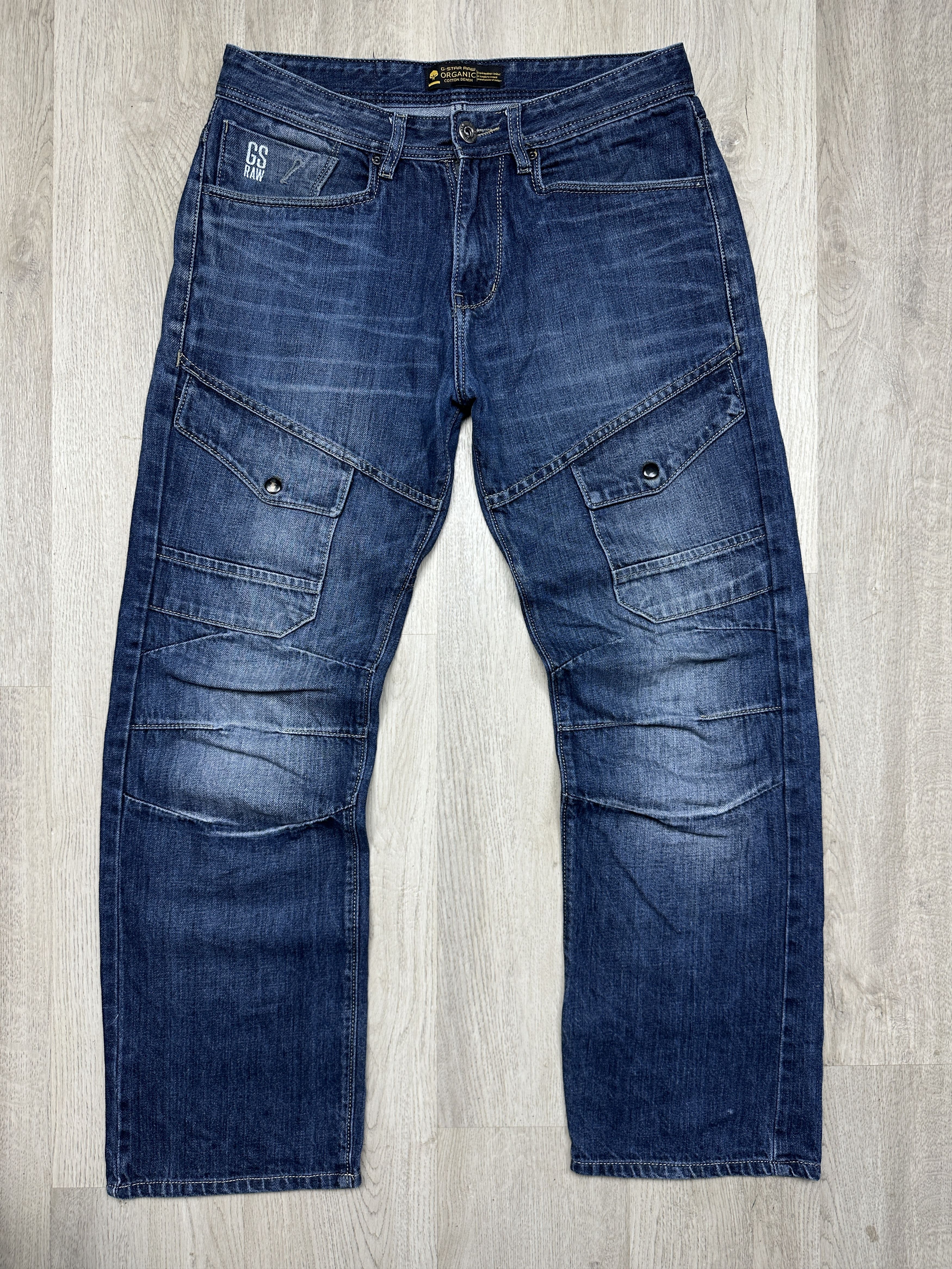 G-Star G Star Raw Vintage Mens Denim Pants Double Knee Jeans Size US 34 / EU 50 - 1 Thumbnail