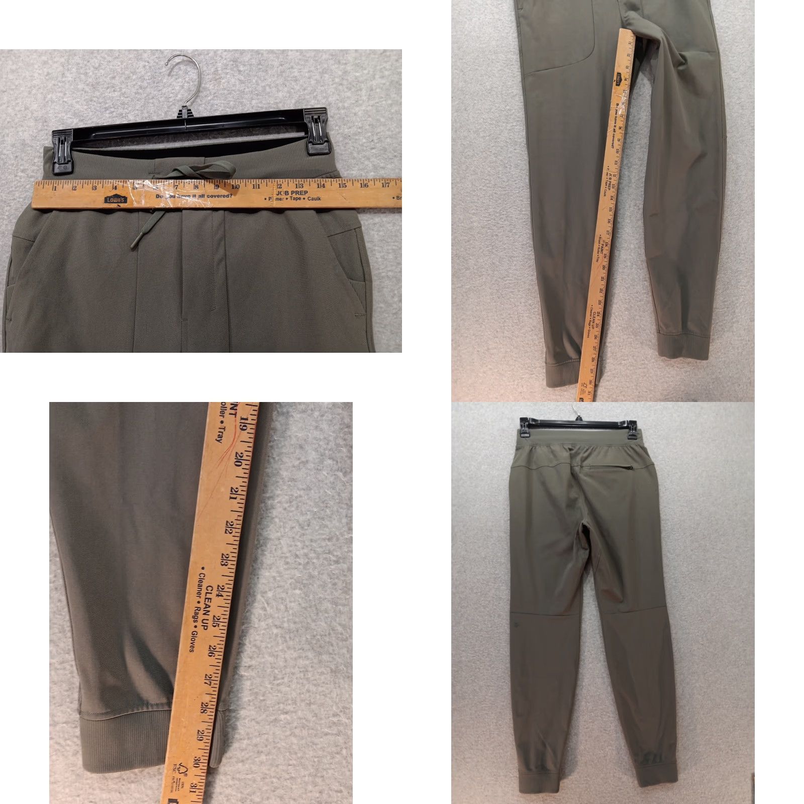Lululemon Lululemon City Sweat Joggers Mens Small Classic Navy Tapered Fit Stretch M5AJWT Jogger Pants Athletic Inseam 32 in Size US 31 - 8 Thumbnail