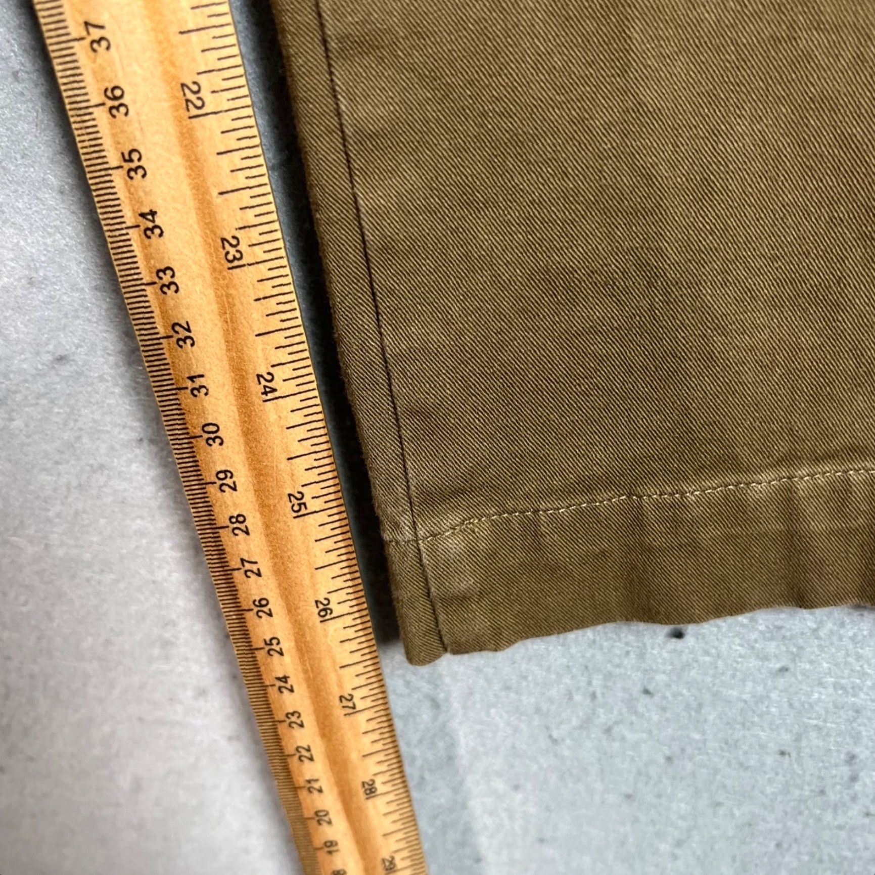Muji MUJI Womens Pants Chino Wide-Leg High-Waisted Brown 24 Adult Womens 24 Inches Pockets Size 42" / US 20 - 6 Thumbnail