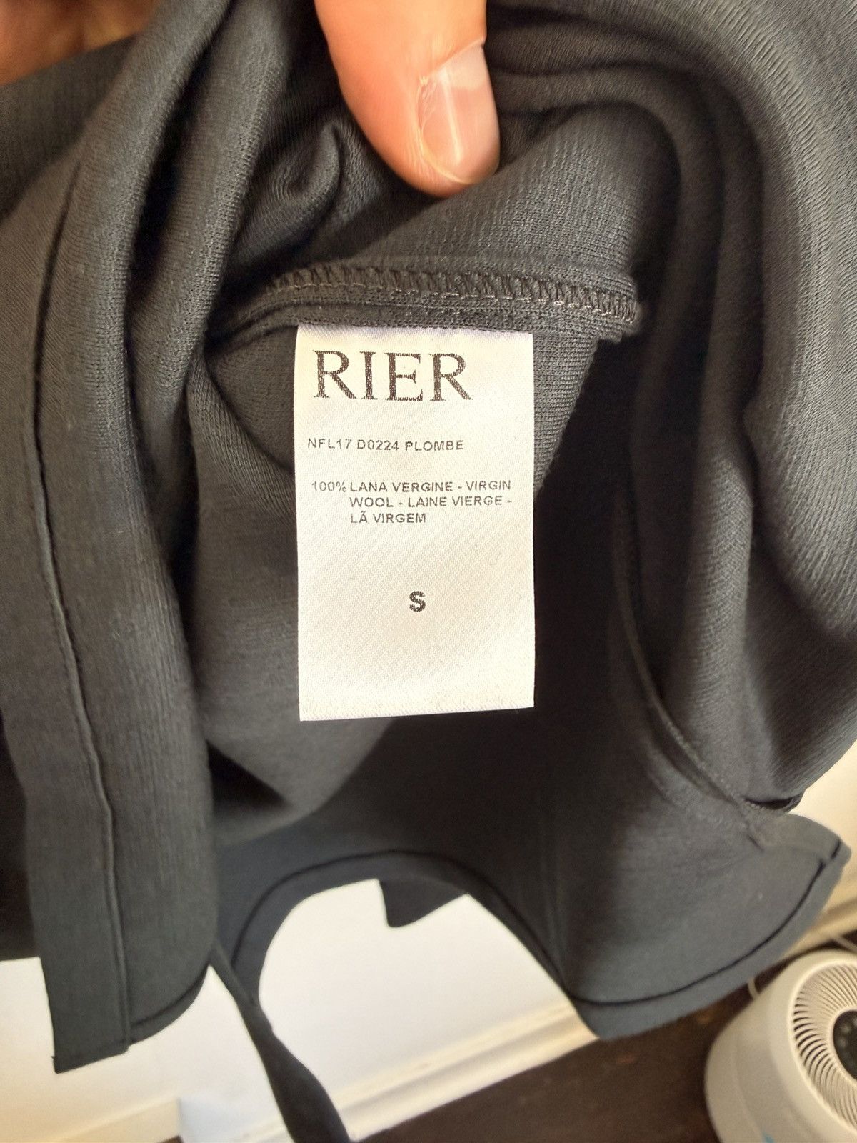RIER Rier Polar Interlock Wool Jogging Shirt in Navy Size US S / EU 44-46 / 1 - 5 Thumbnail