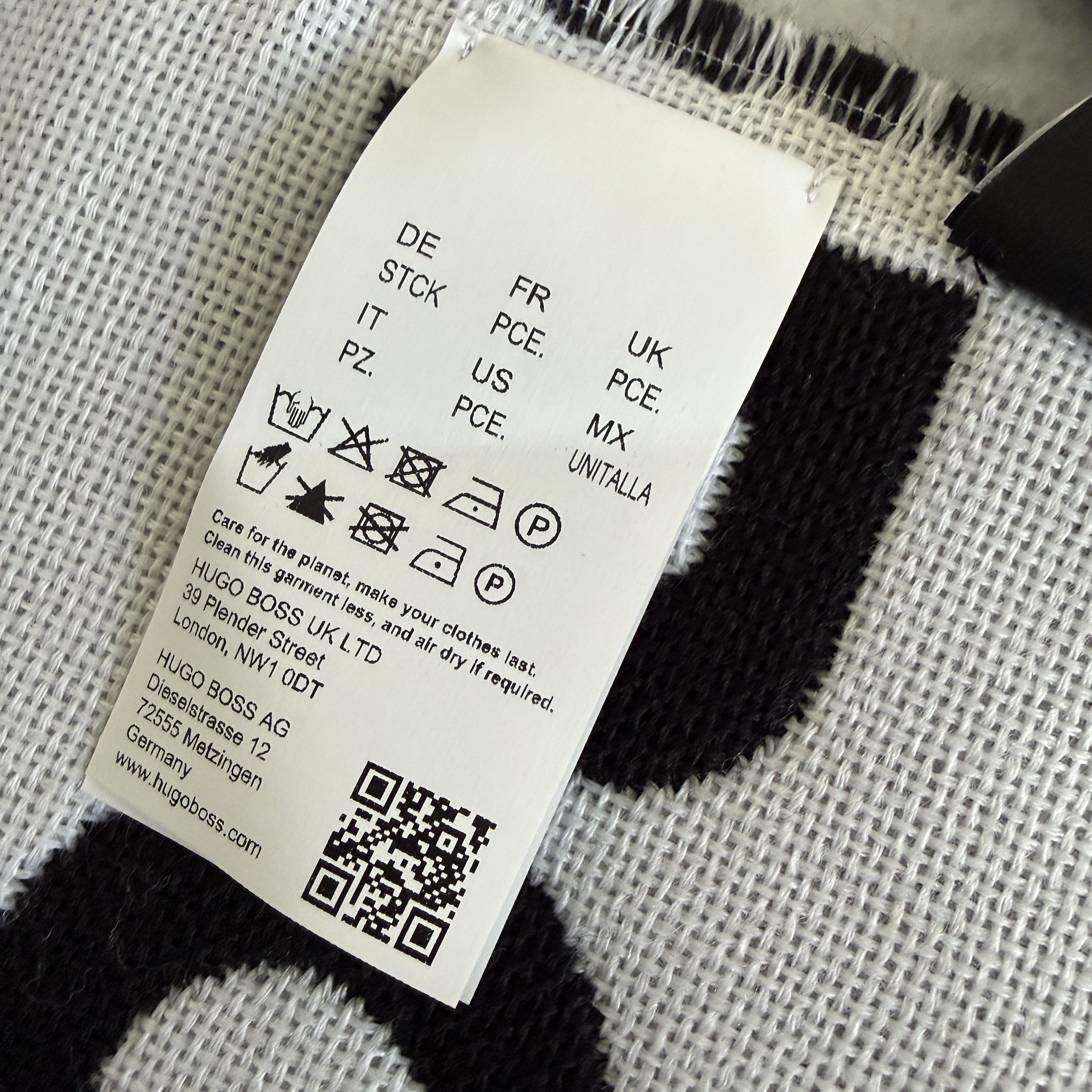 Hugo Boss Hugo Boss X NFL RAMS Scarf, Wool-blend, Made in Italy Size ONE SIZE - 5 Thumbnail