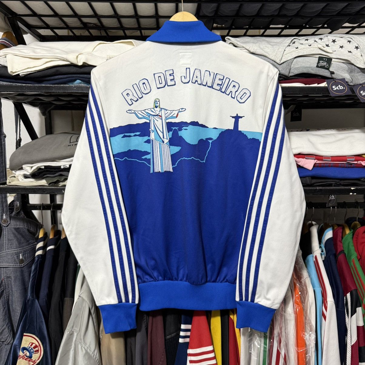 Vintage Vintage y2k adidas brazil rio de janeiro track top Size US XS / EU 42 / 0 - 1 Thumbnail