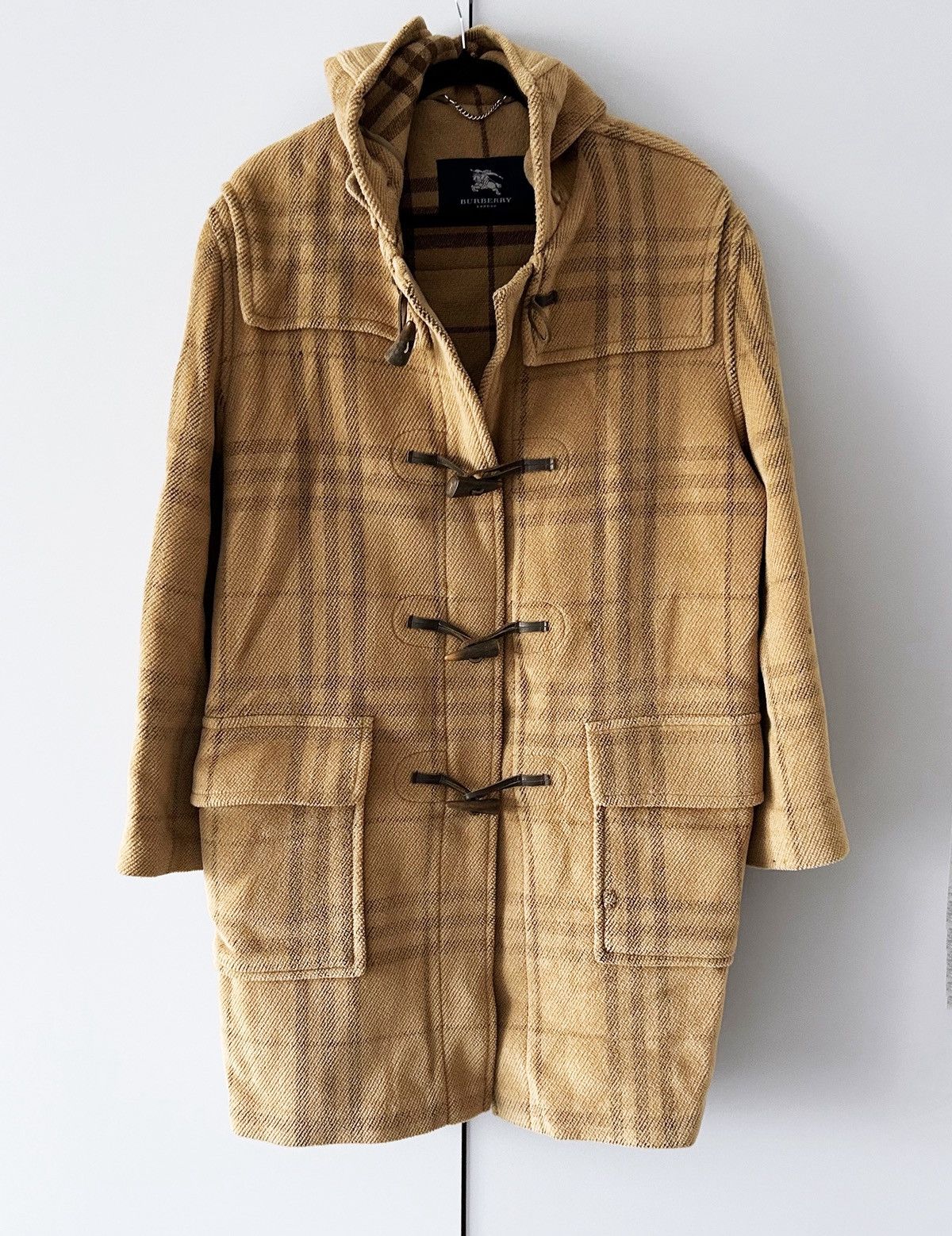 Burberry London vintage mini duffle coat jacket