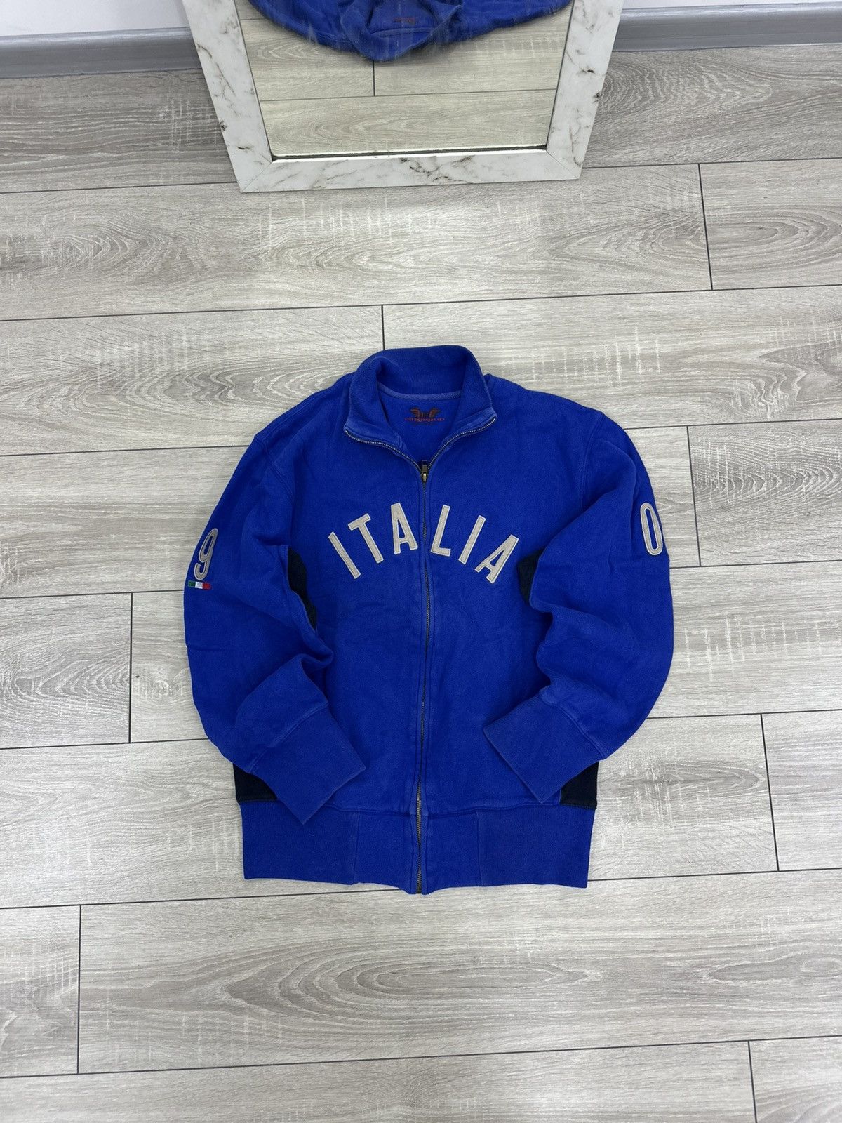 Vintage Italy Vintage Zip Up Track Jacket 90s Size US M / EU 48-50 / 2 - 1 Thumbnail