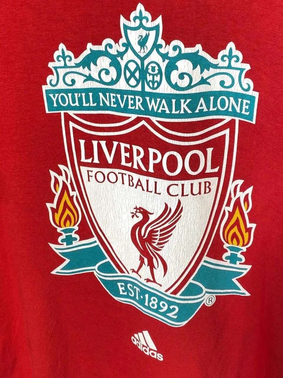 Adidas Adidas x Liverpool Football Club 2011 T-Shirt Size US S / EU 44-46 / 1 - 2 Thumbnail