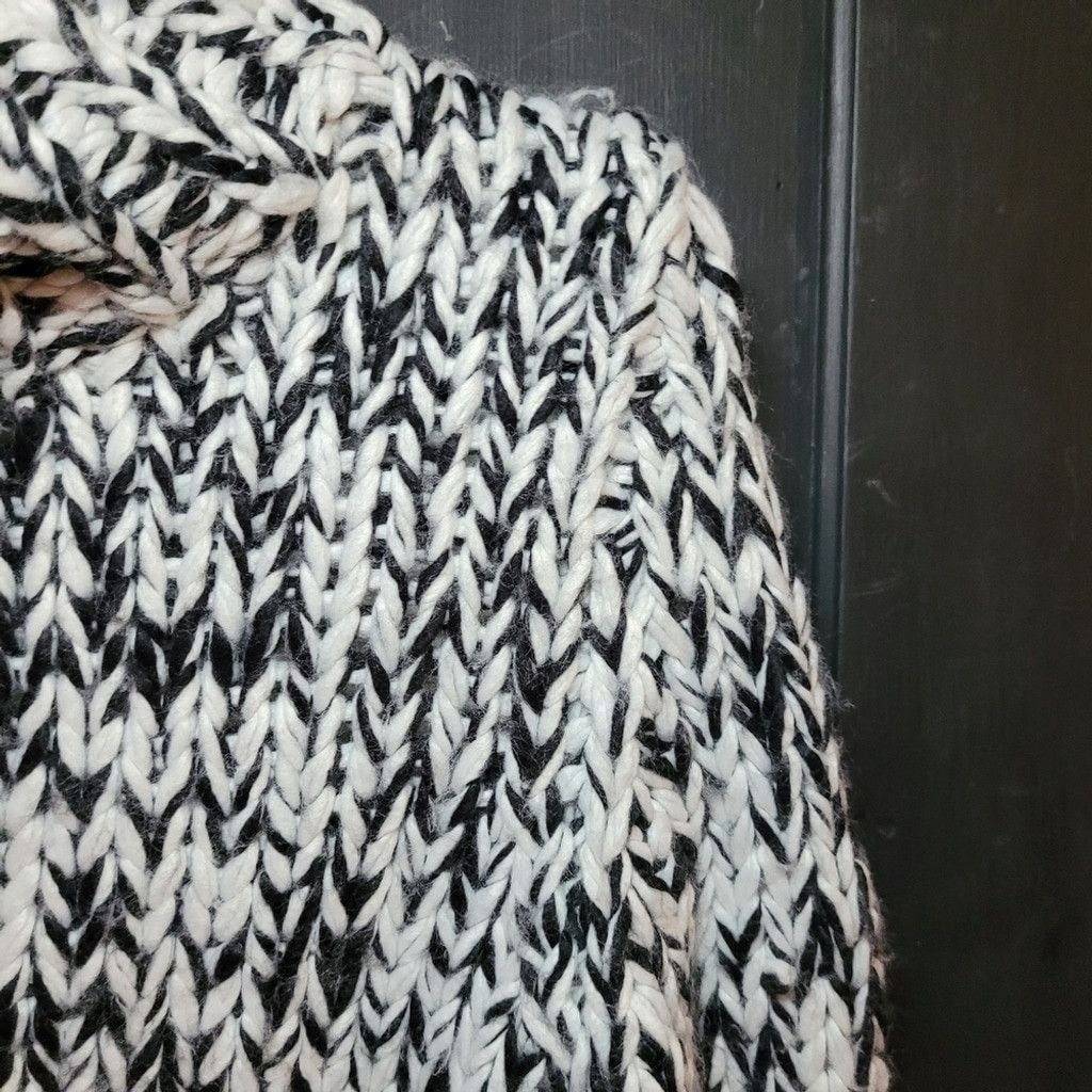 Other White Crow, handmade sweater, black and white, Nwt, Small Size XS / US 0-2 / IT 36-38 - 4 Thumbnail