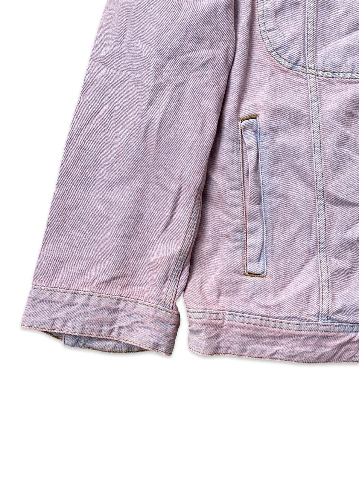 Acne Studios Acne Studios Pink Bla Konst Denim 2000 Jacket Size US L / EU 52-54 / 3 - 5 Thumbnail