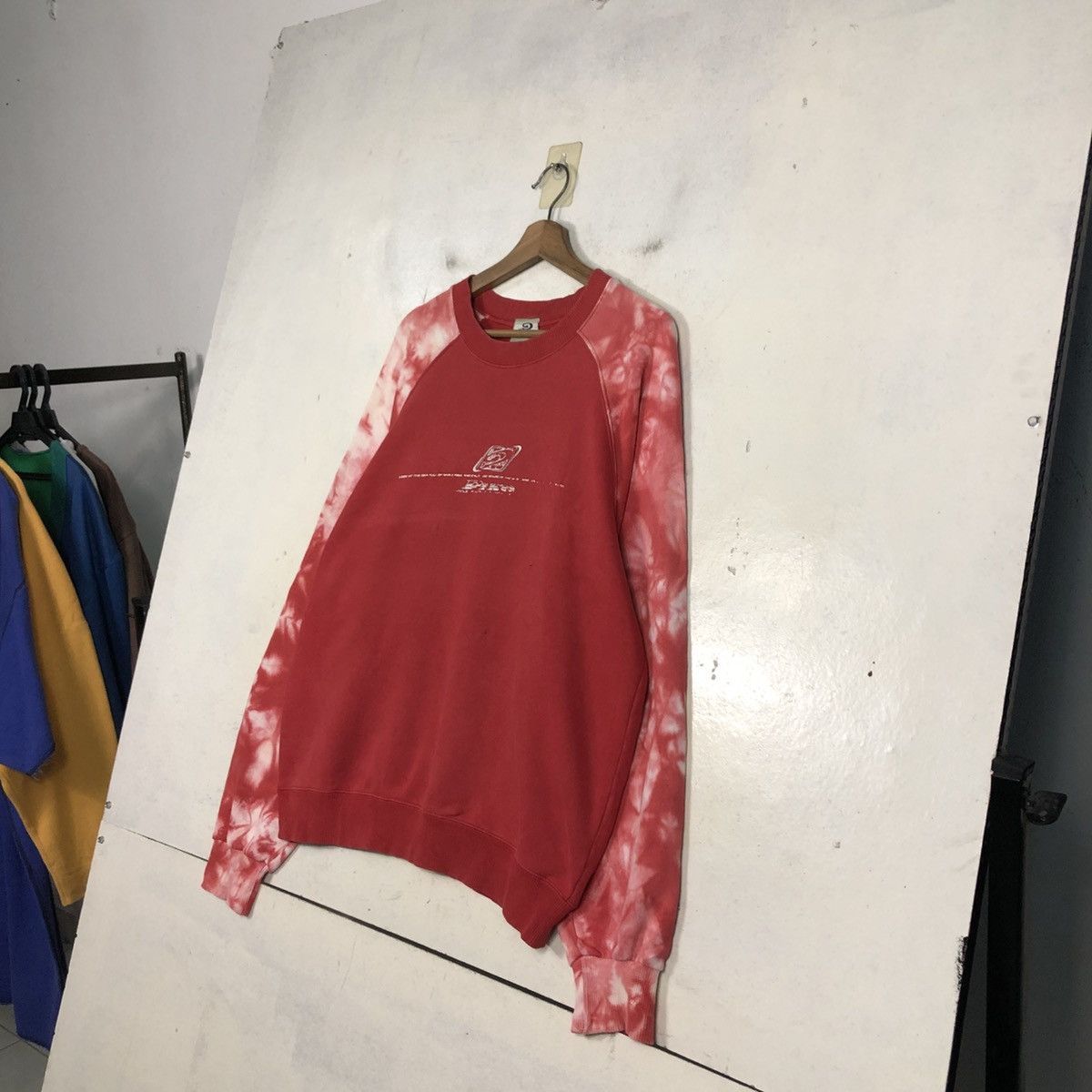 Japanese Brand 📌Vintage Hawaii Piko Acid Wash Design Long Sleeve Size US L / EU 52-54 / 3 - 4 Thumbnail