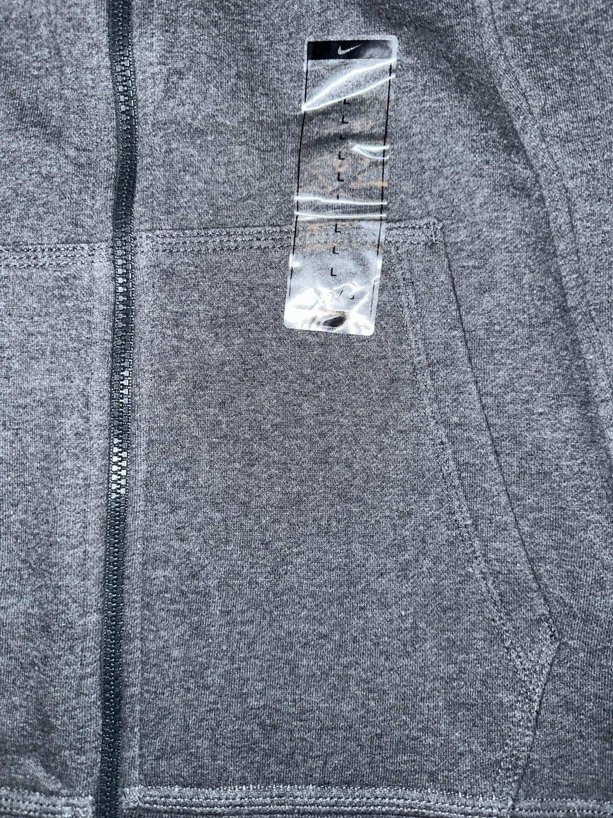 Nike Nike Men’s Club Full-Zip Black/White Hoodie VINTAGE Size US L / EU 52-54 / 3 - 2 Thumbnail