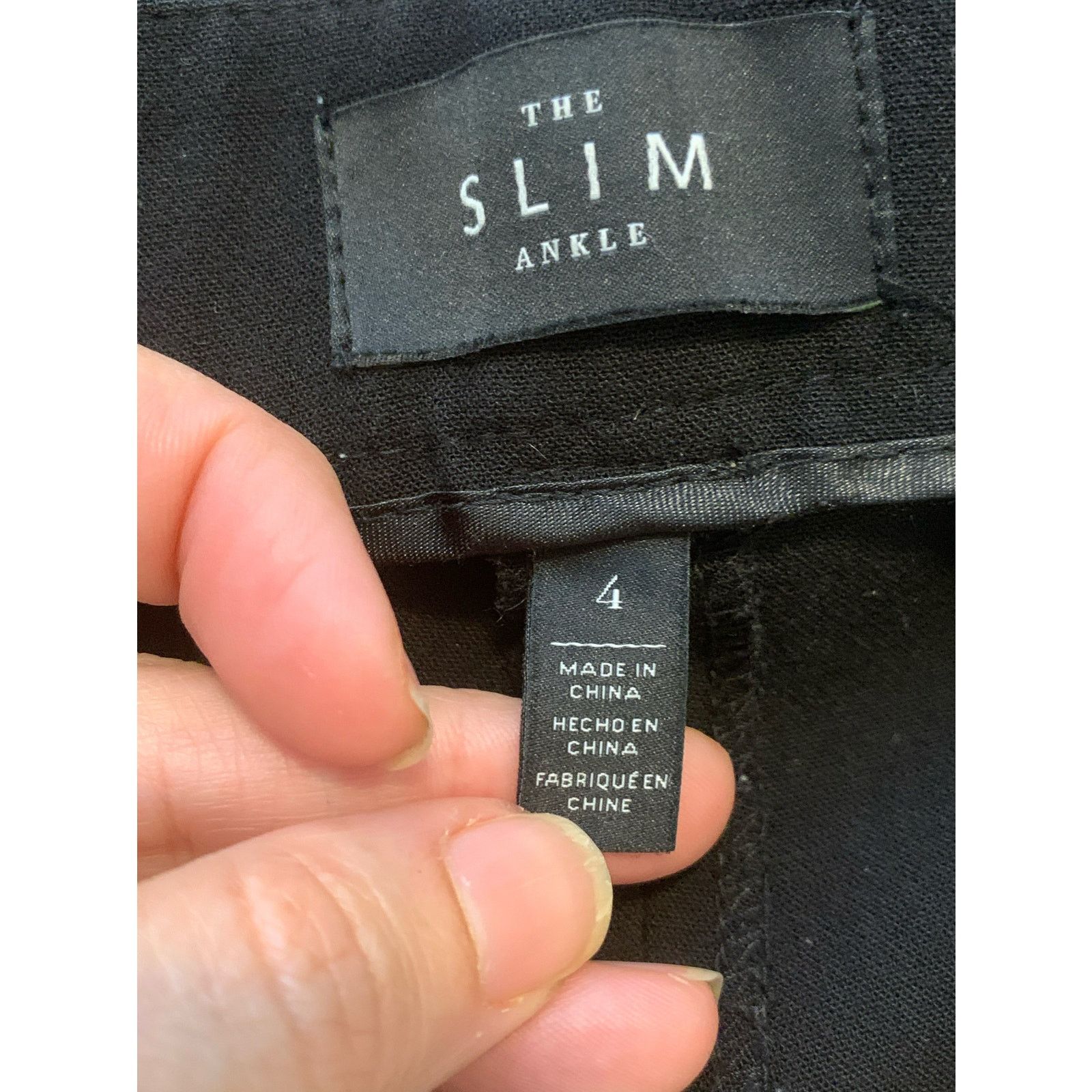 White House Black Market White House Black Market The Slim Ankle black pants size 4 Size 27" / US 4 / IT 40 - 10 Thumbnail