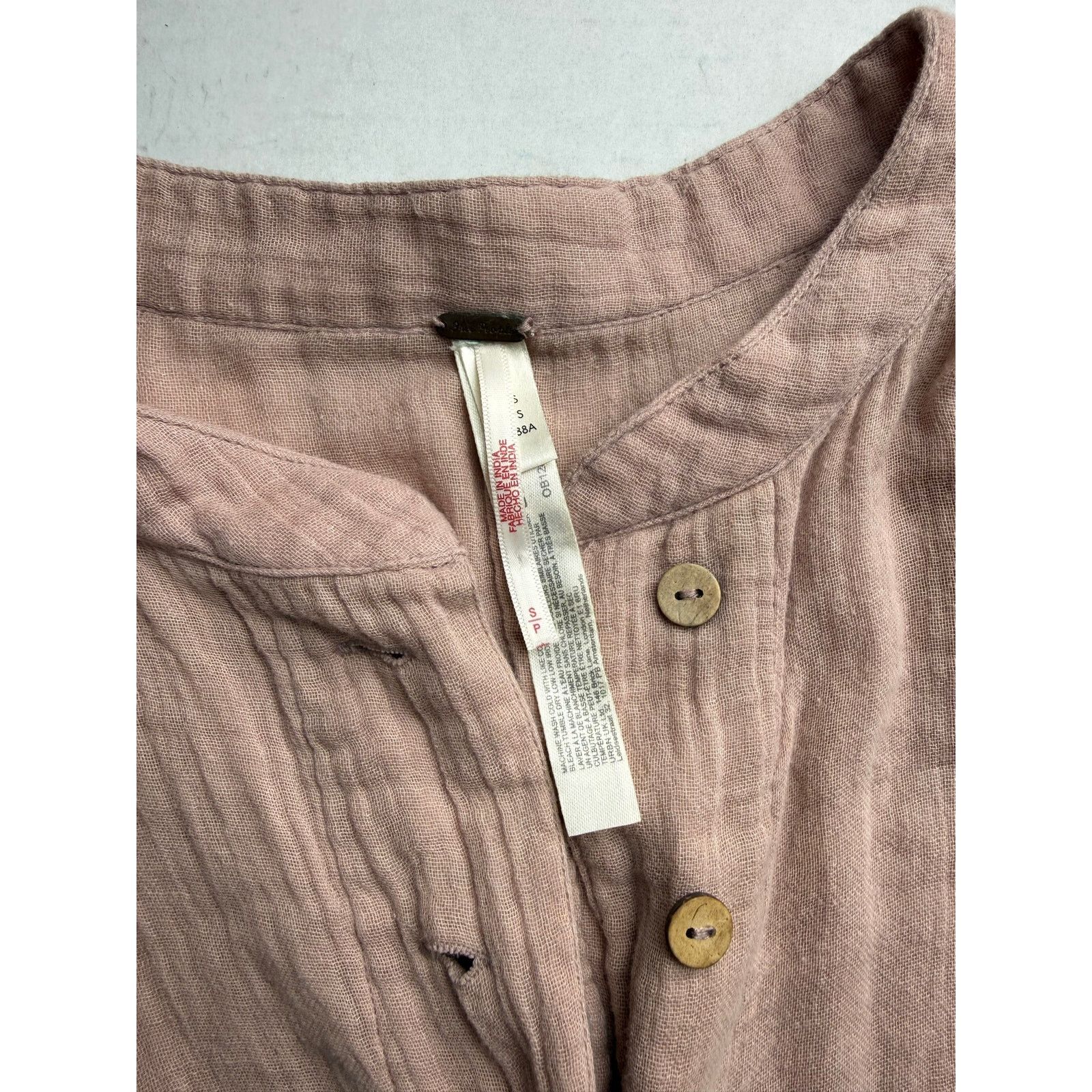 Free People Free People Traveler Top poncho-style blush size S/P Size S / US 4 / IT 40 - 6 Thumbnail