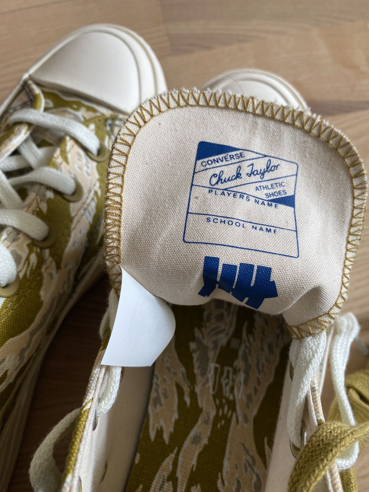 Converse × Undefeated Converse X Undefeated Chuck 70 Mid Size US 8.5 / EU 41-42 - 11 Thumbnail