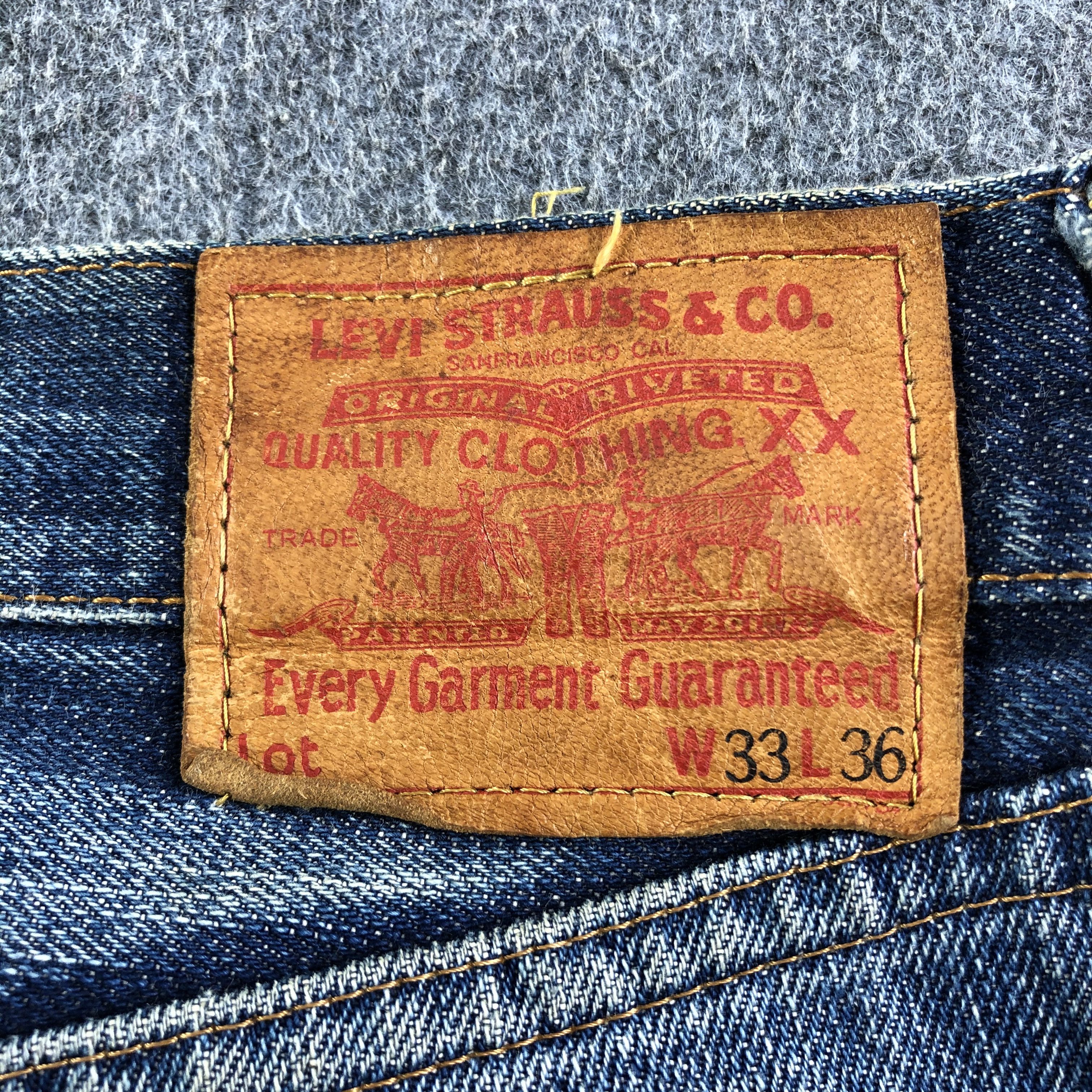 Levi's Vintage Distressed Levis 501 Jeans-J3694 Size US 32 / EU 48 - 5 Thumbnail