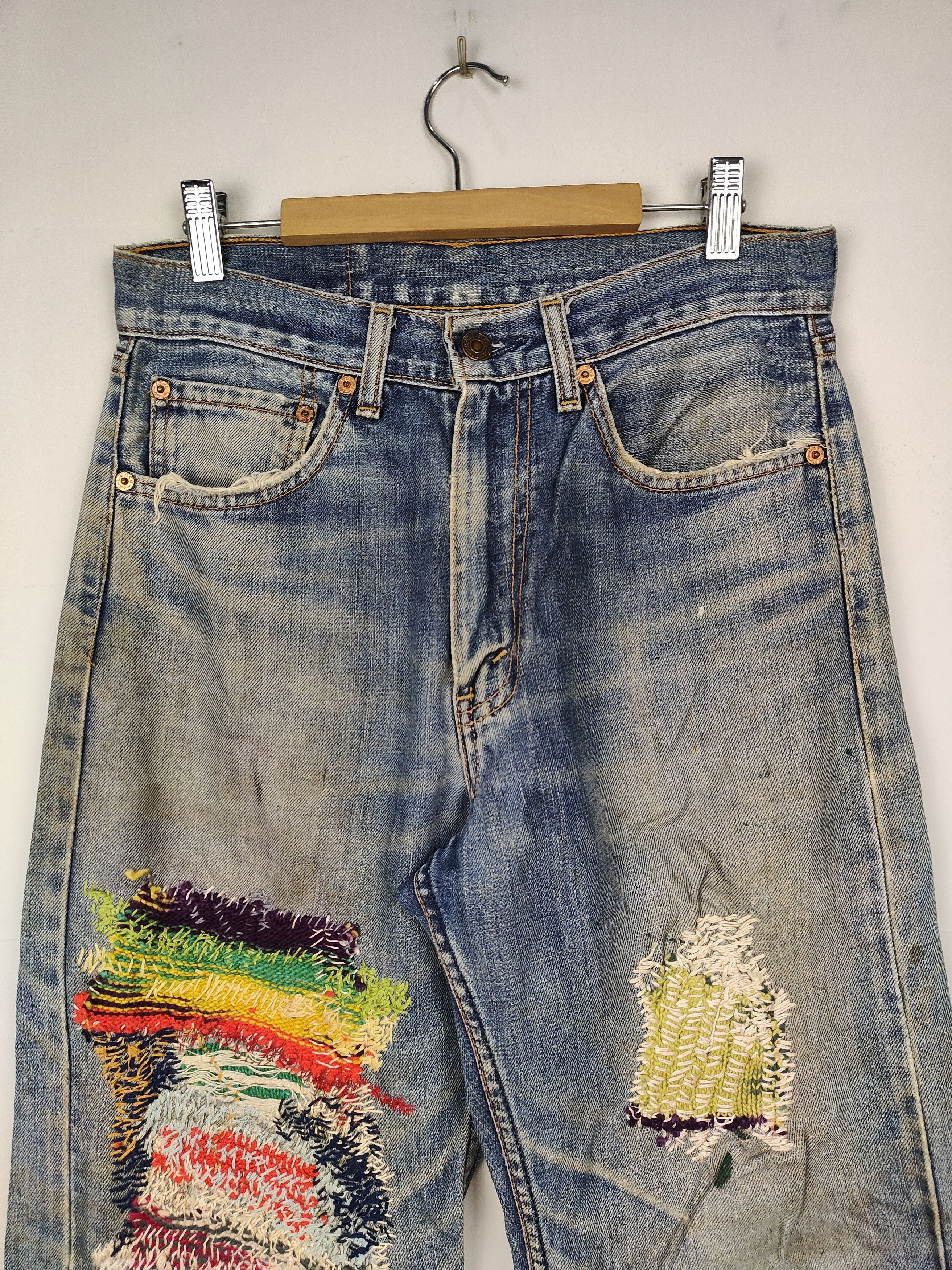 Levi's × Vintage Vintage Levi's 512 Custom Denim Pant Size US 28 / EU 44 - 2 Thumbnail