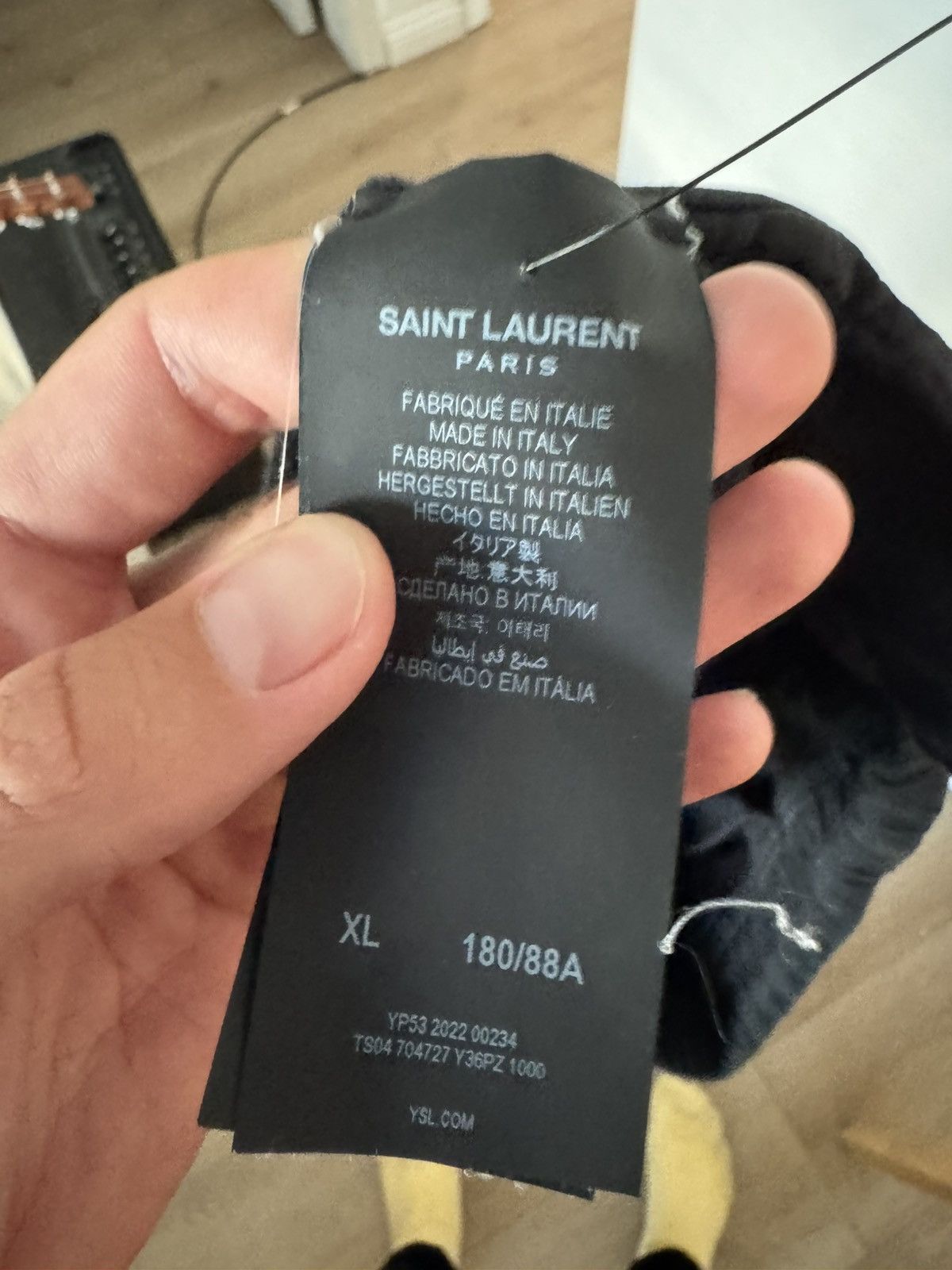 Saint Laurent Paris Terry cloth shorts Size US 36 / EU 52 - 6 Thumbnail
