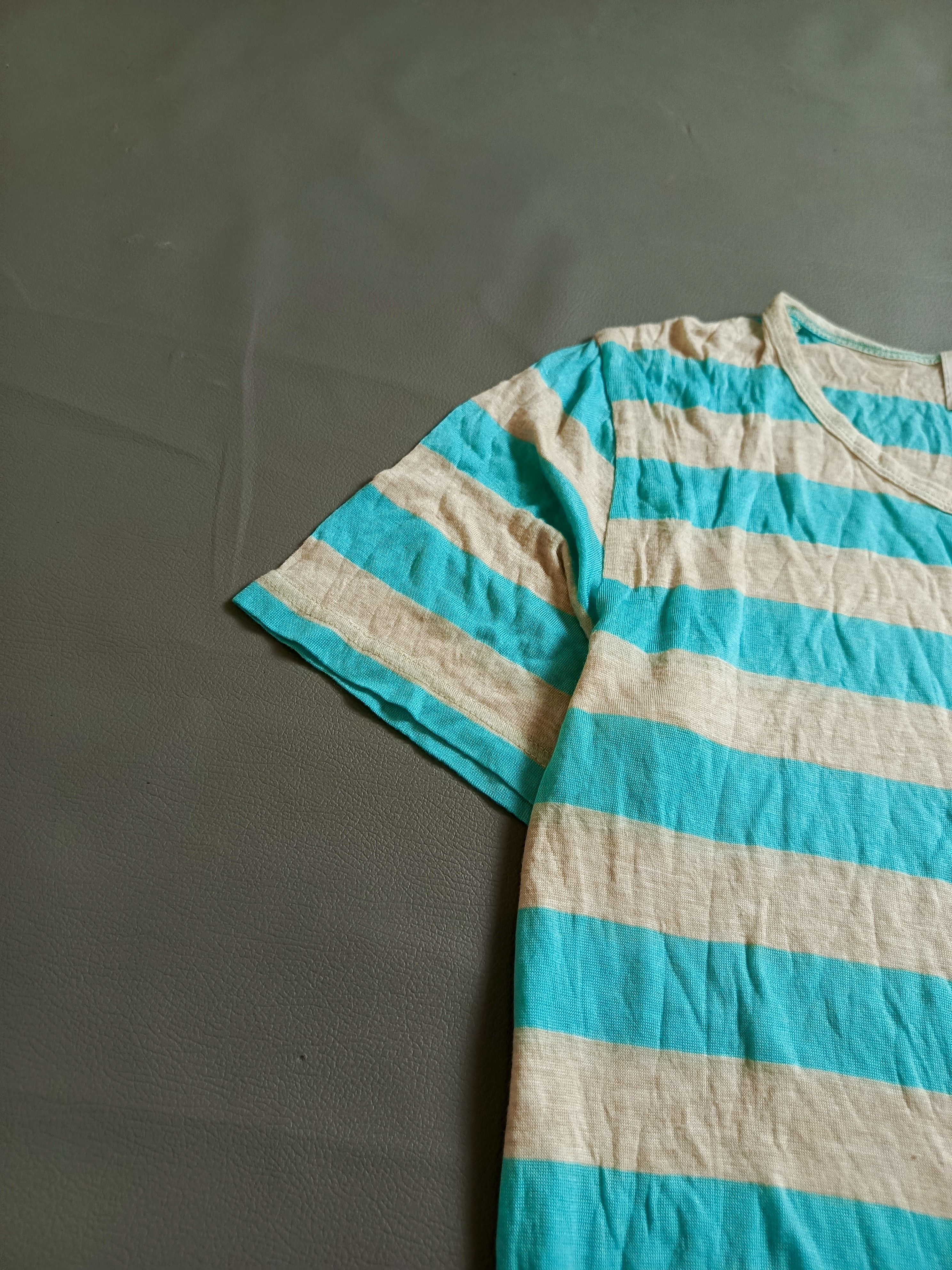 URBAN RESEARCH DOORS Urban research stripe tshirt japanese brand Size S / US 4 / IT 40 - 4 Thumbnail