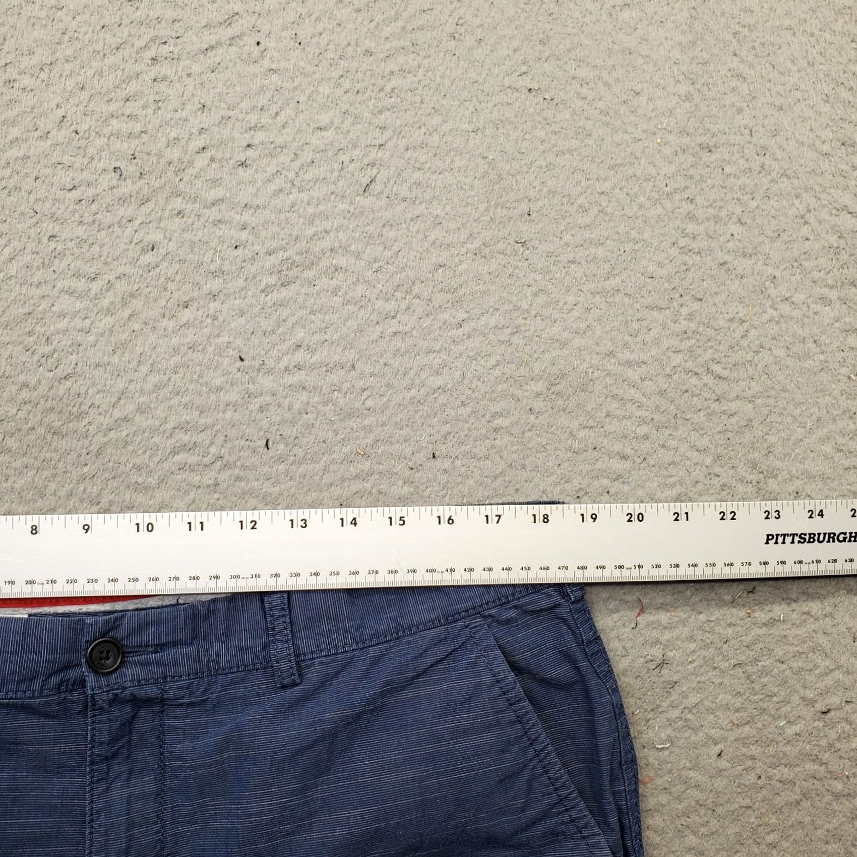 Tommy Hilfiger Tommy Hilfiger Shorts Mens 38 Blue Space Dye Casual Comfort Slash Pockets Space Dye Shorts Mens 38 Blue Size US 38 / EU 54 - 5 Thumbnail
