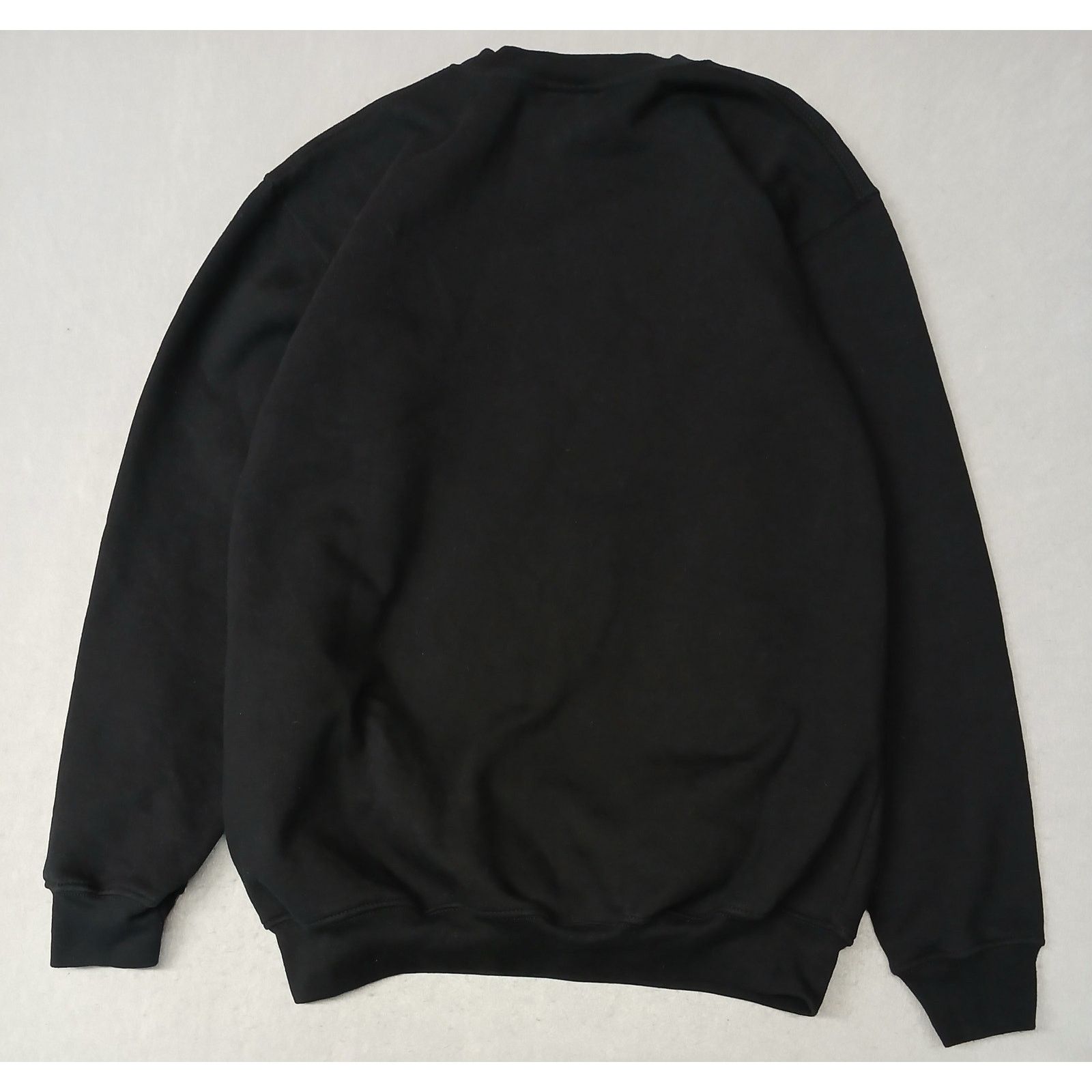 Other Bayside (Large) Adult's Black Crew Neck Pullover Sweatshirt Size US L / EU 52-54 / 3 - 7 Thumbnail